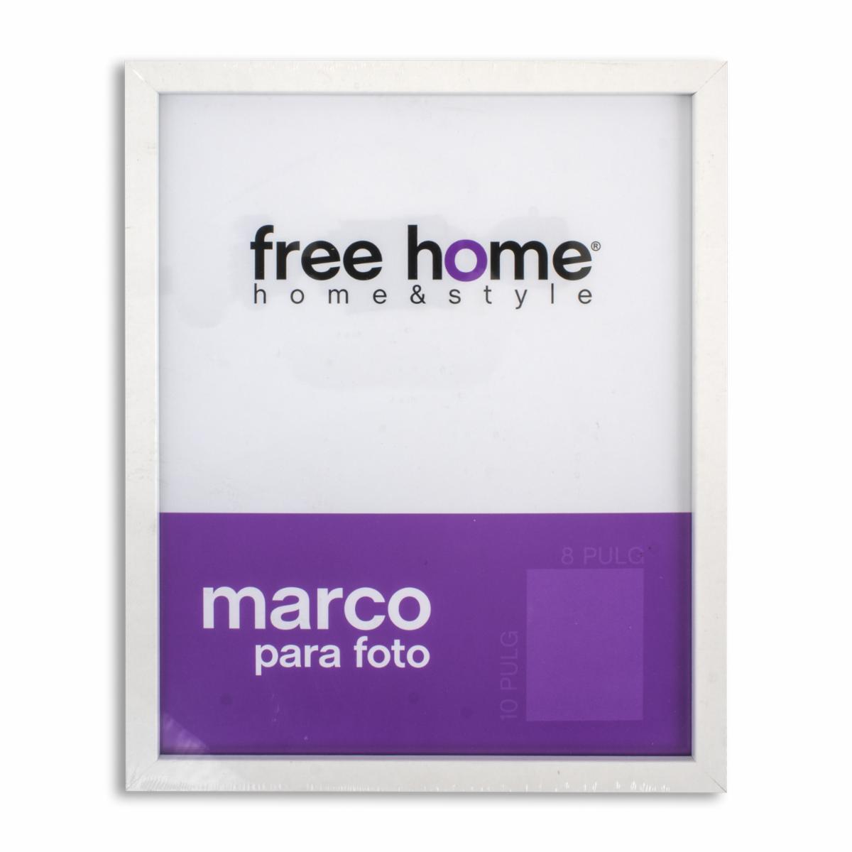 Porta Retrato Unicolor Blanco FREE HOME Unidad
