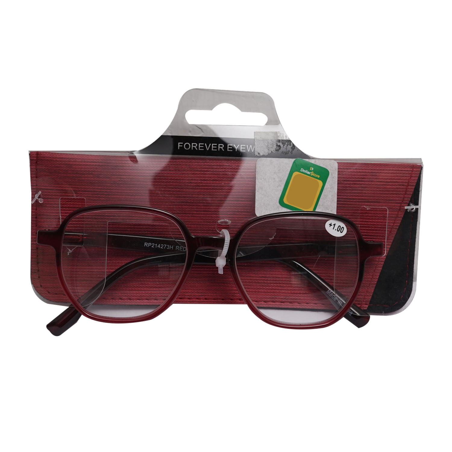 Lentes De Lectura Con Estuche Rojo FOREVER EYEWEAR