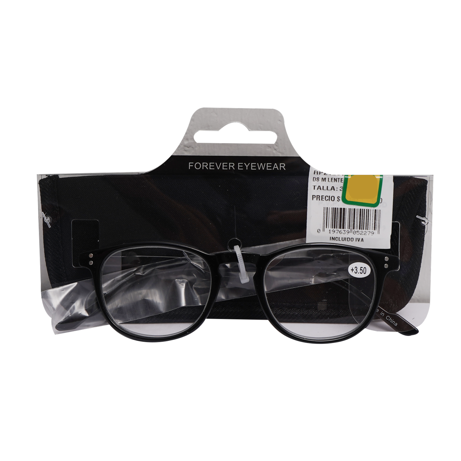 Lentes De Lectura Con Estuche Negro FOREVER EYEWEAR