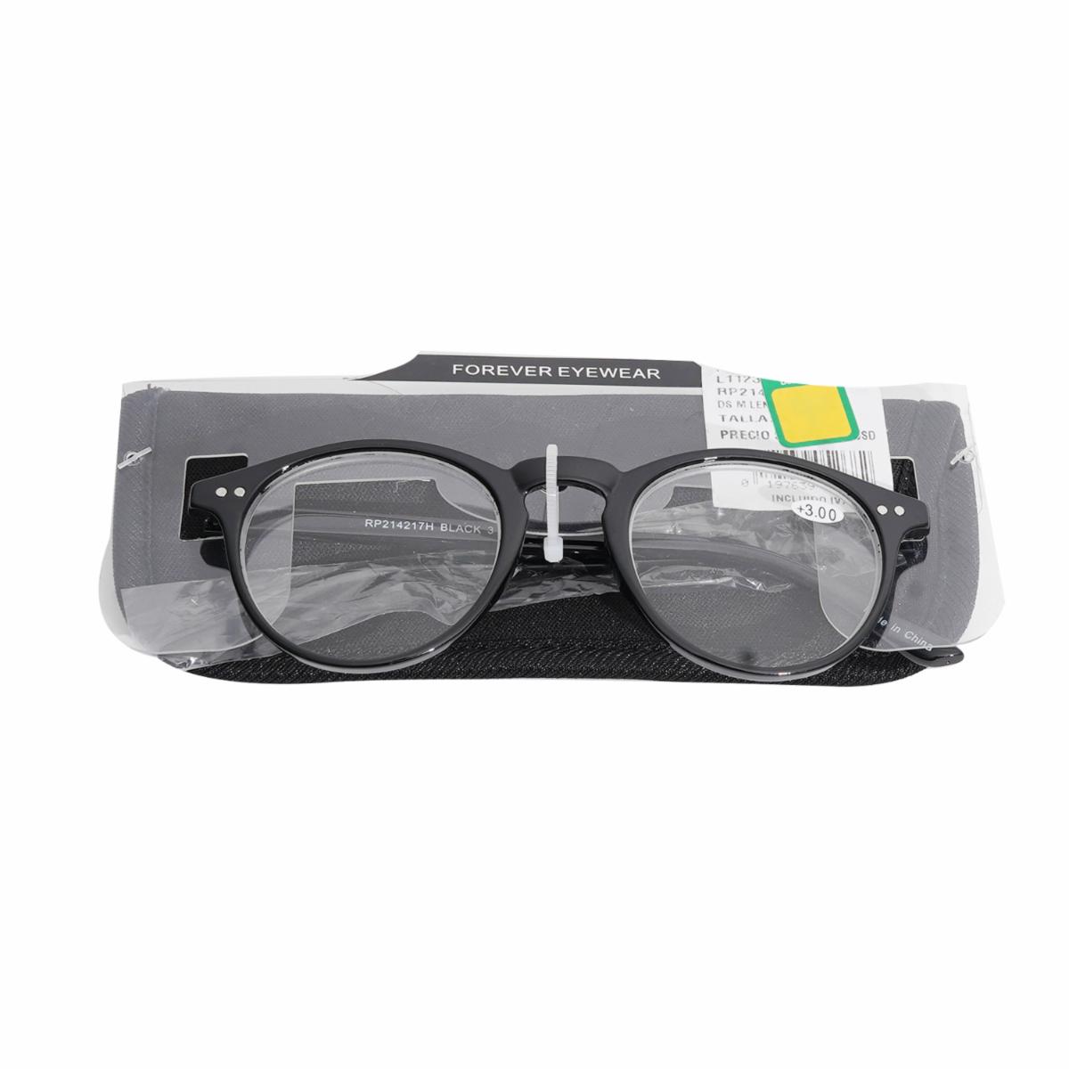 Lentes De Lectura Con Estuche Negro FOREVER EYEWEAR Medida 3.00