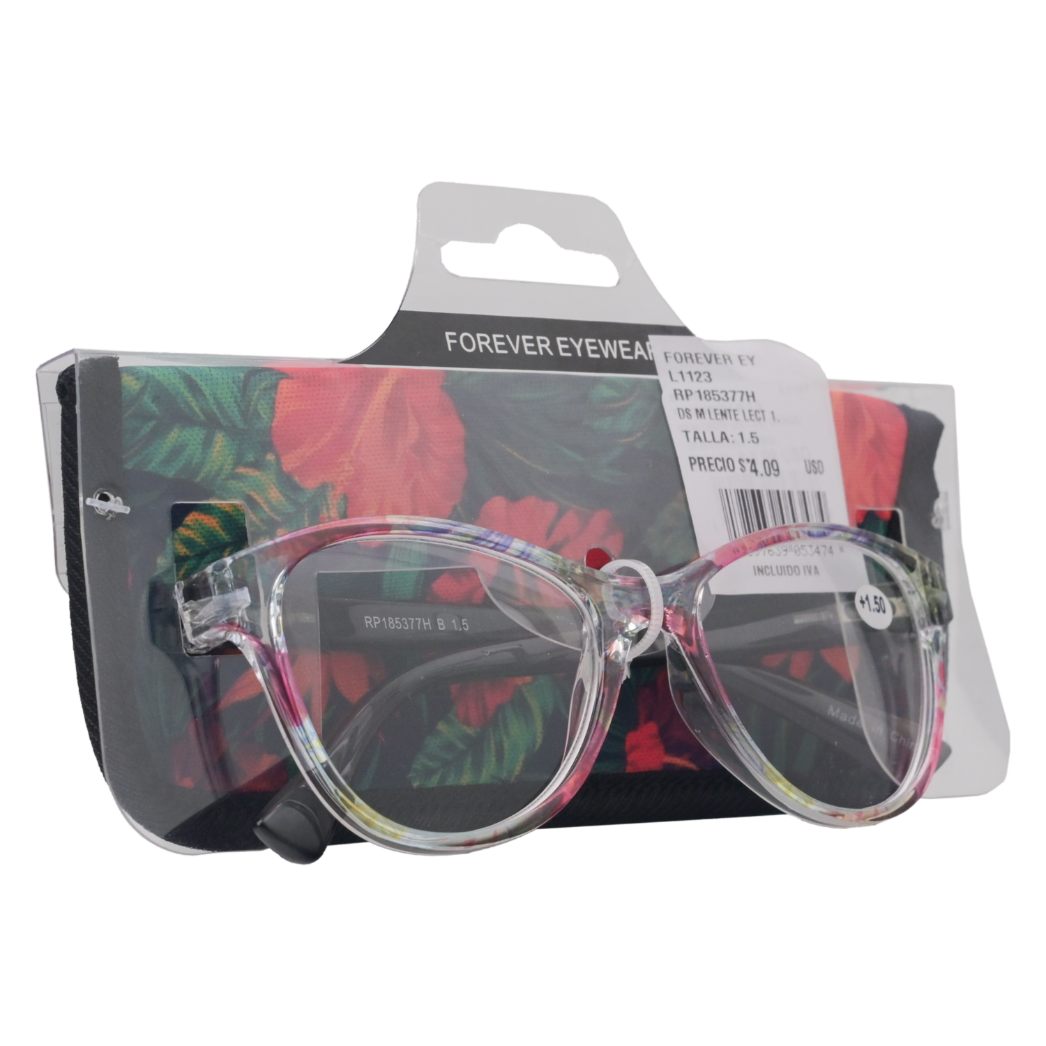 Lentes De Lectura Con Medida Marcos Livianos FOREVER EYEWEAR