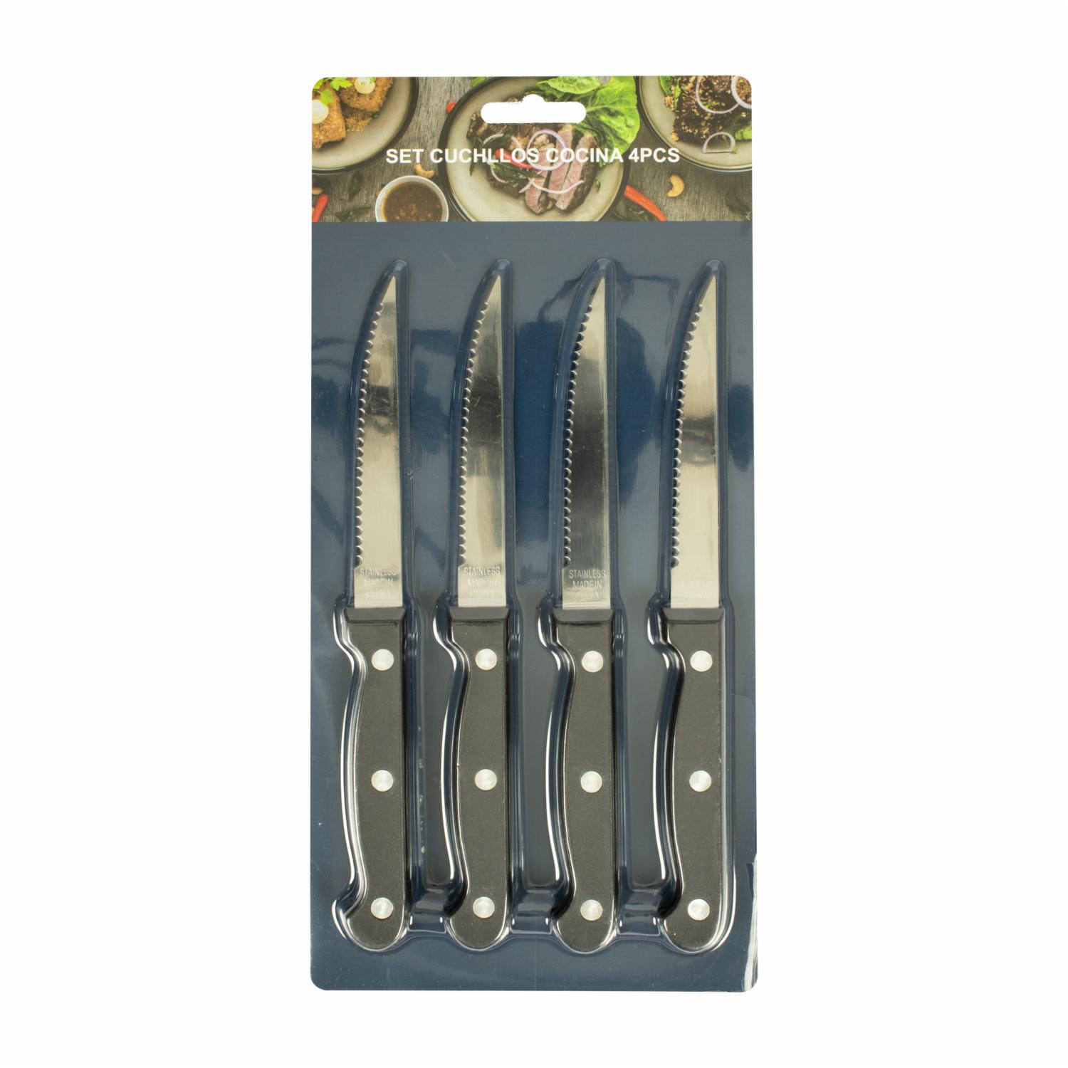 Set De Cuchillos De Cocina WAHFAY 4 Piezas