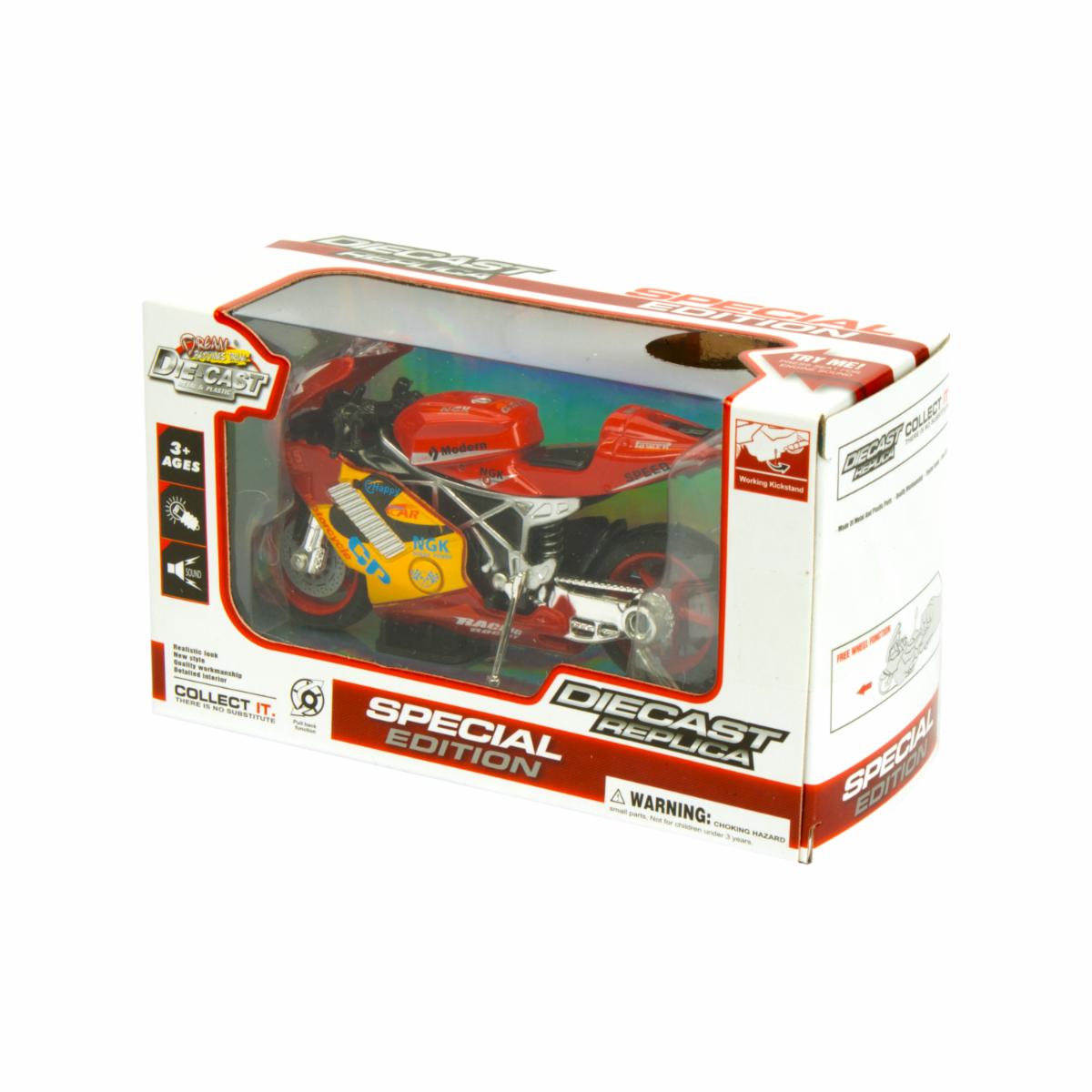 Motocicleta Die Cast KOOME Surtido