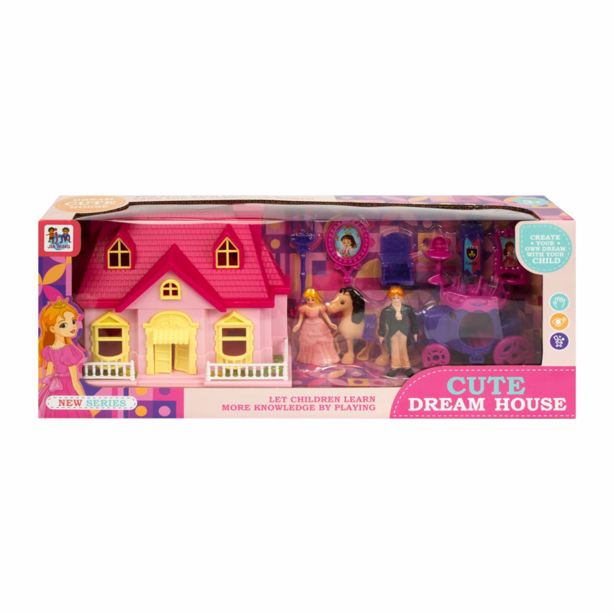 Mini Casa De Muñecas KOOME 10 Piezas