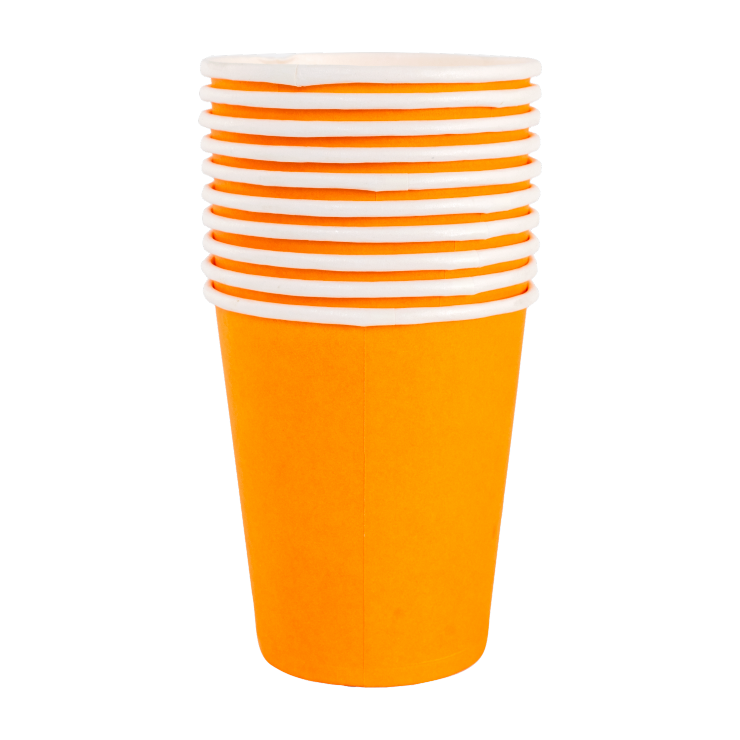 Vasos Desechables Multiusos Naranja X 10 Uds PARTY