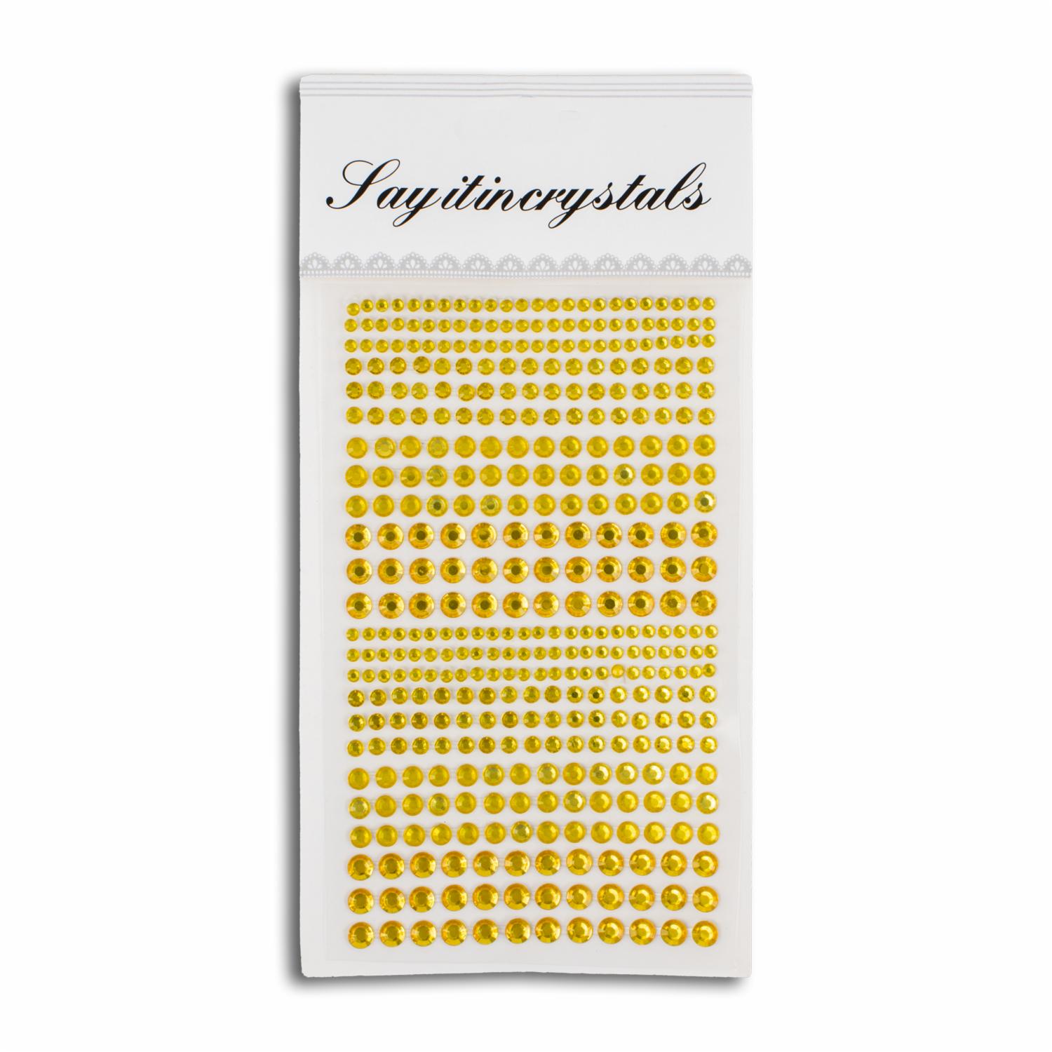 Adhesivo  Decorativo Color Diamante Plateado LAYITINCRYSTALS Unidad