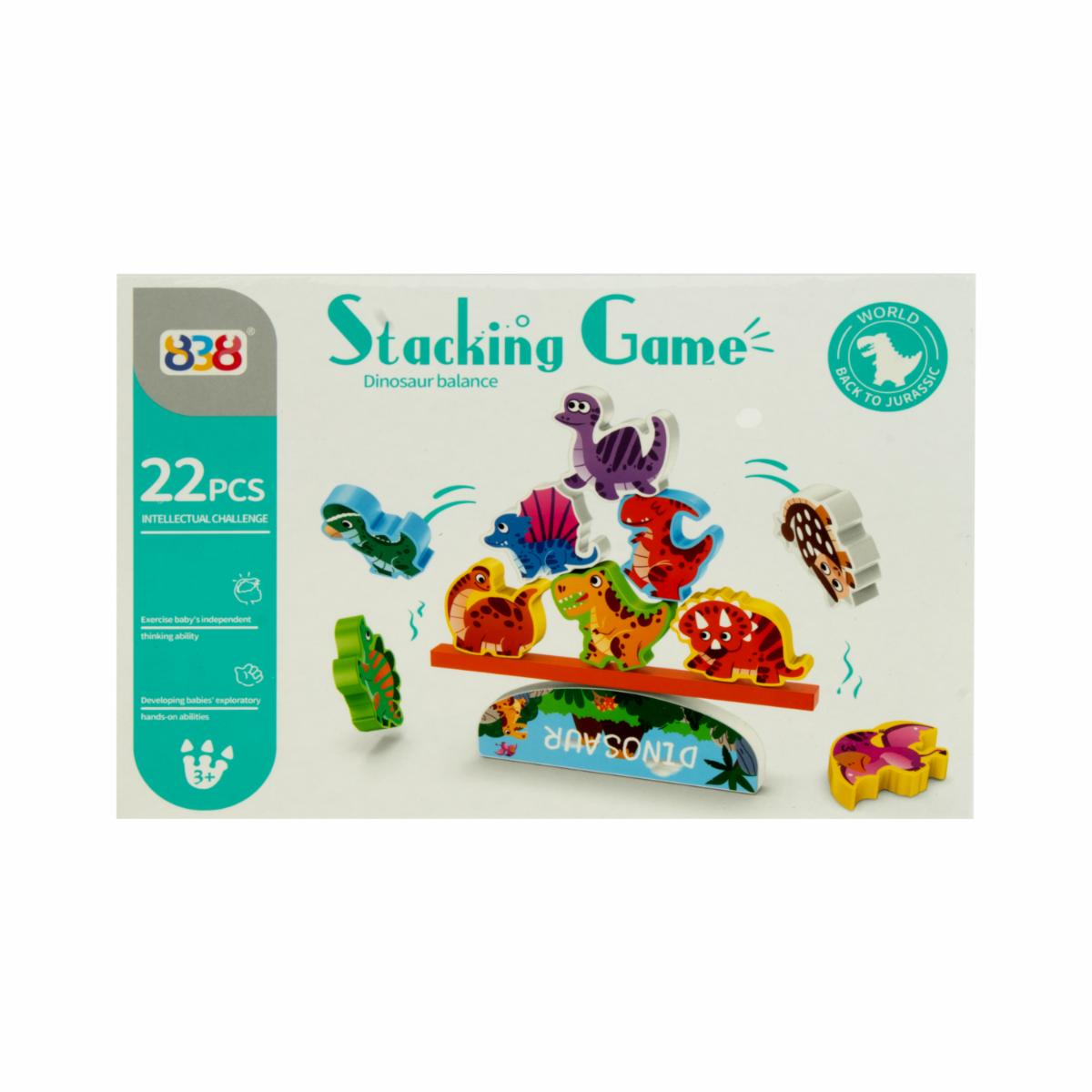 Juego De Apilamiento KOOME De Dinosaurio