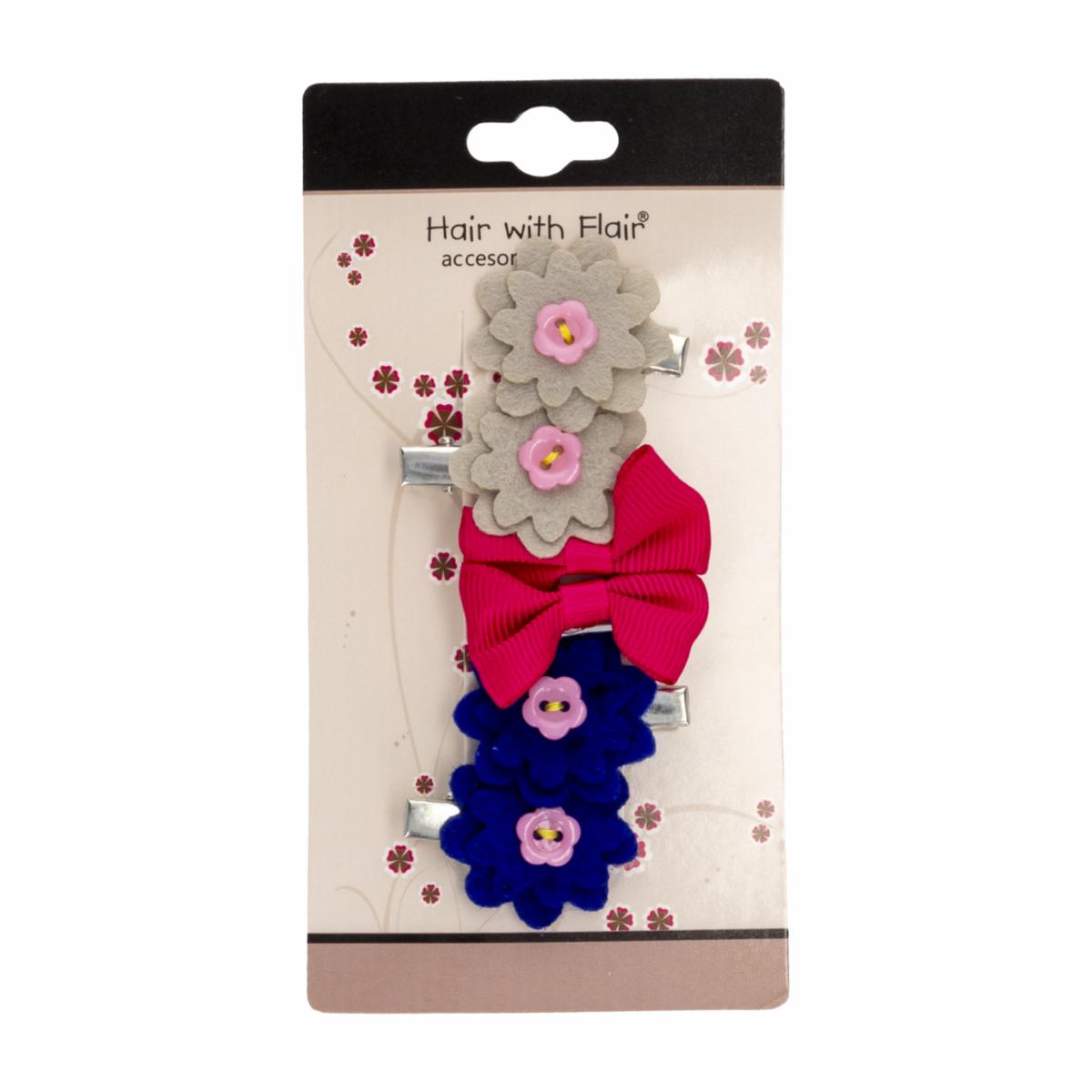 Vinchas De Cabello De Flor y Lazo HAIR WITH FLAIR X6 Uds