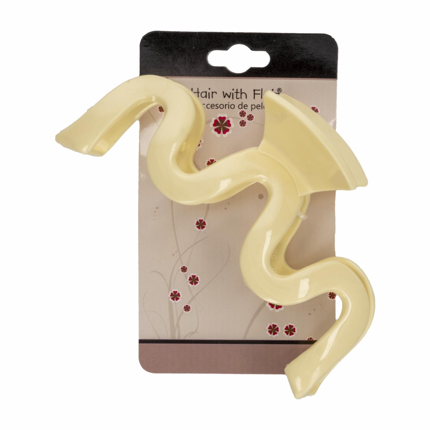 Vinchas De Cabello Crema HAIR WITH FLAIR Clip