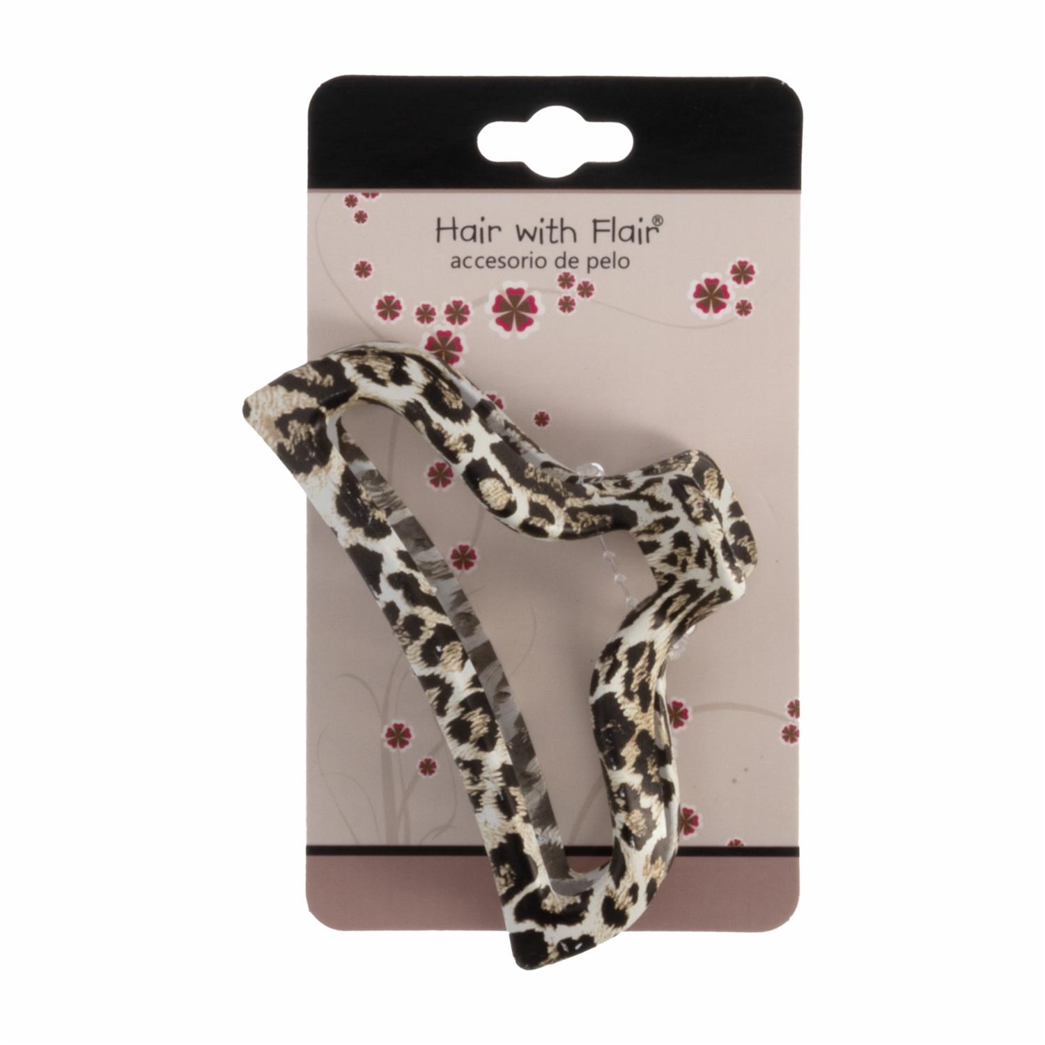 Vinchas De Cabello Clip Diseño Animal Print HAIR WITH FLAIR Unidad