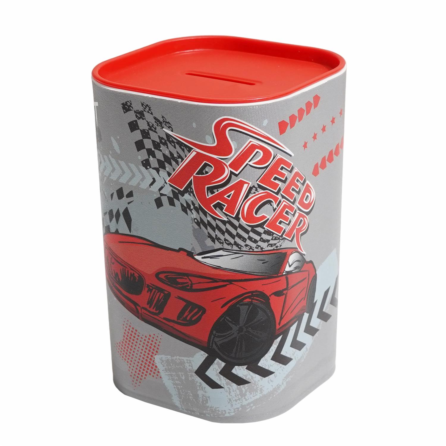 Alcancía Diseño Auto HEREVIN Rojo