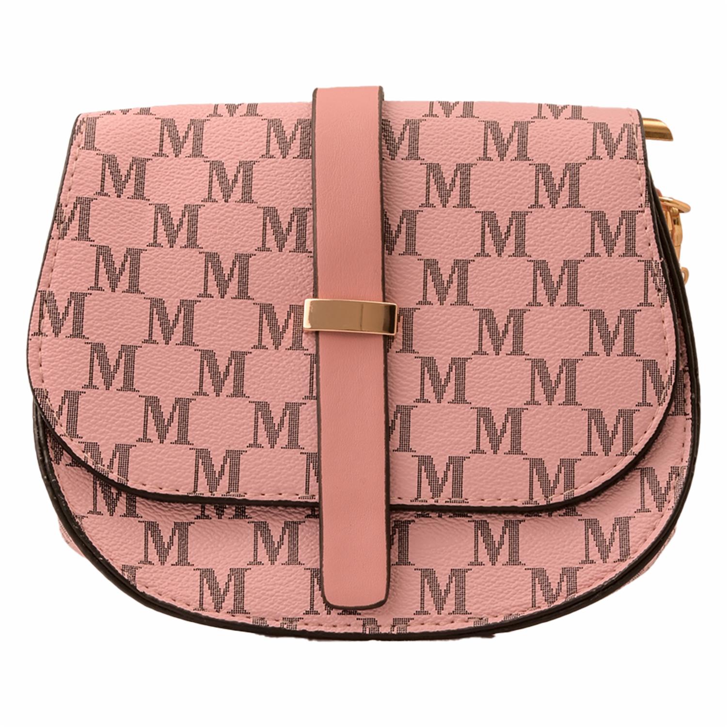 Cartera Con Tapa Y Broche De Letra CHIC Talla Pequeño