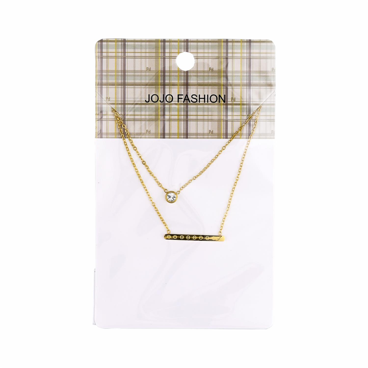 Collar Para Dama De Circón JOJO FASHION Redondo