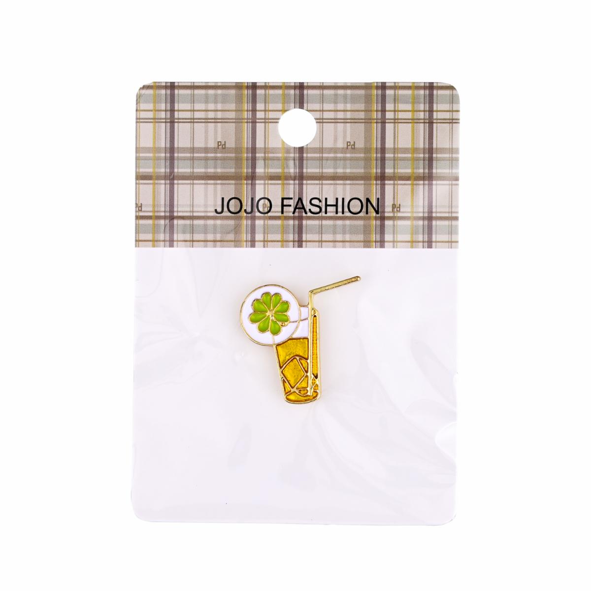 Pin Diseño Bebida JOJO FASHION Metalico