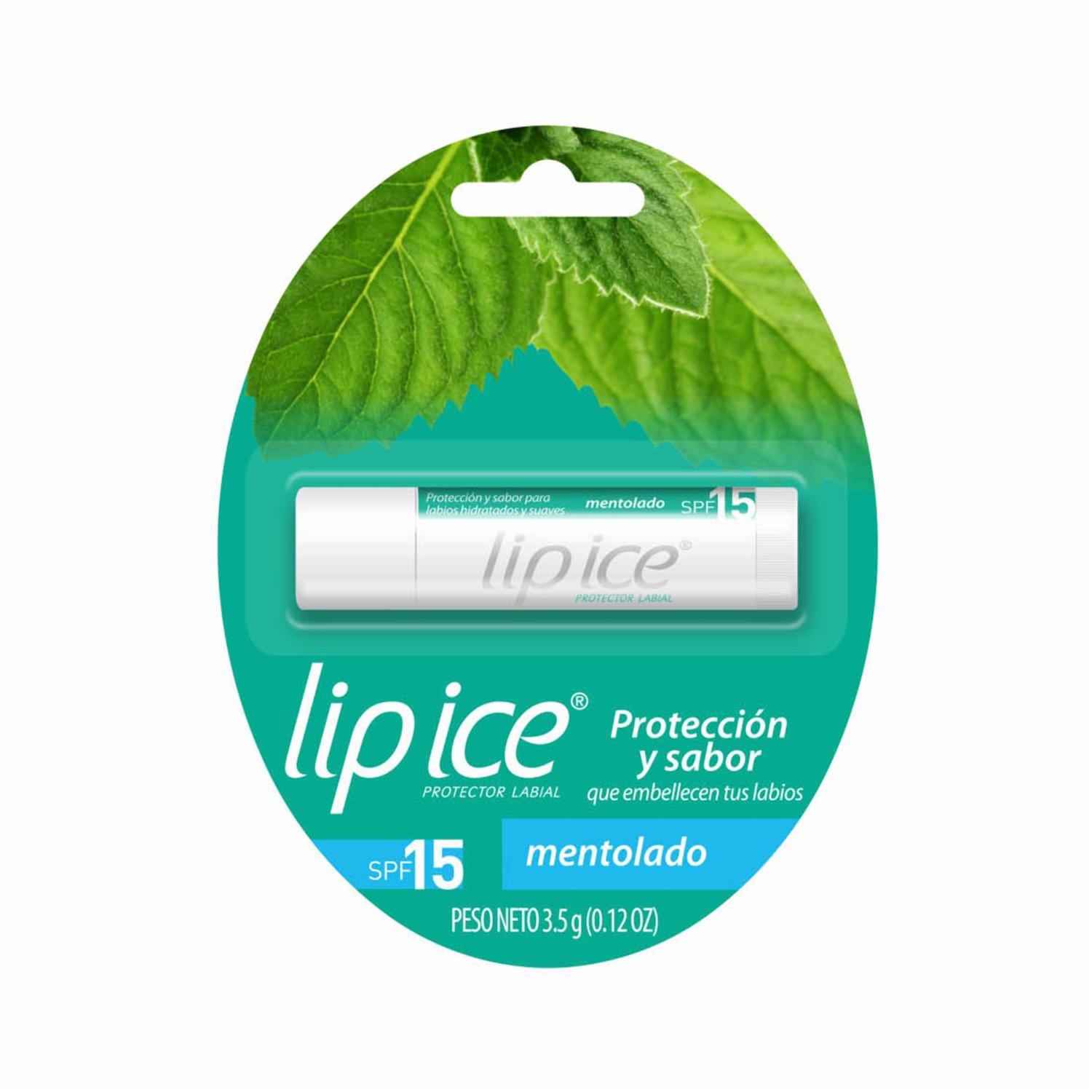 Bálsamo Labial Mentolado Factor De Protección Solar 15 LIPICE Unidad