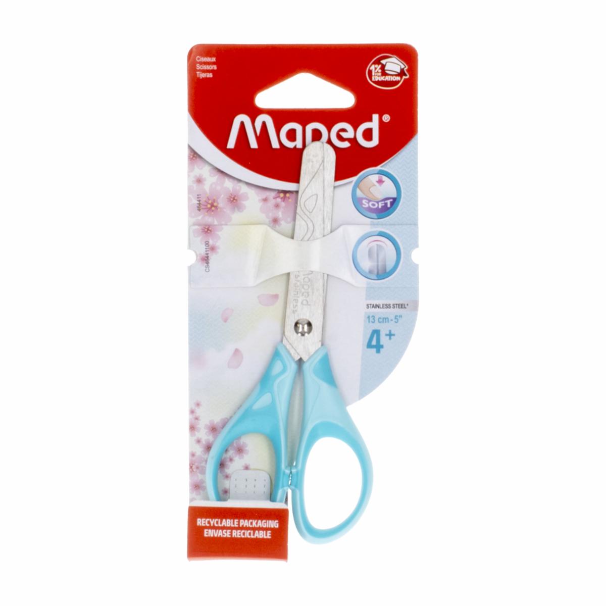 Tijera Escolar Essentials 13 Cm Colores Pastel MAPED Unidad