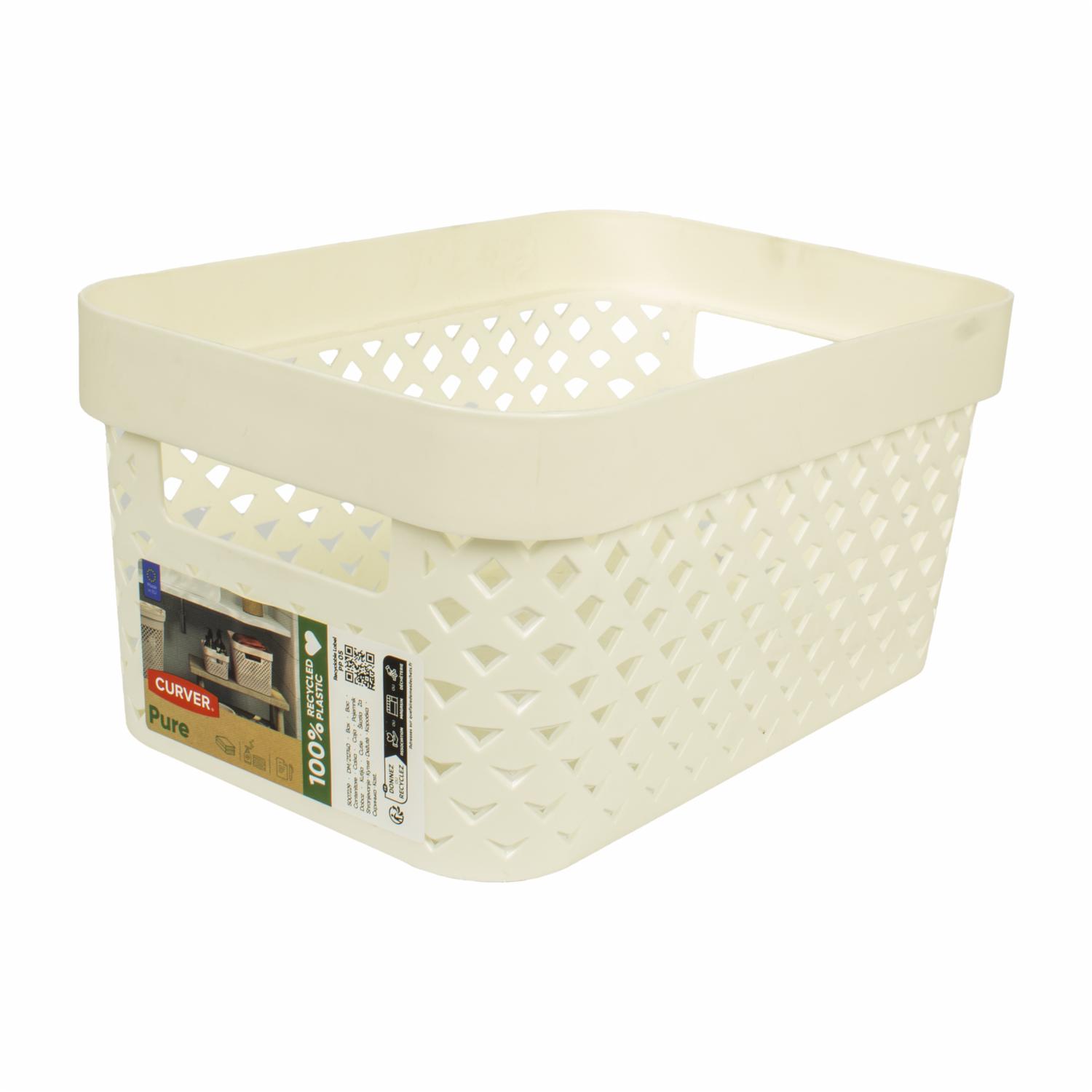 Canasta Multiuso Blanca CURVER 4.5 Litros