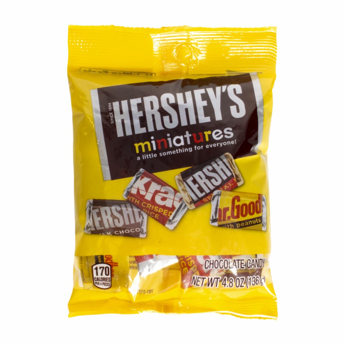 Chocolate Miniaturas Sabores Surtidos HERSHEY’S 136 G