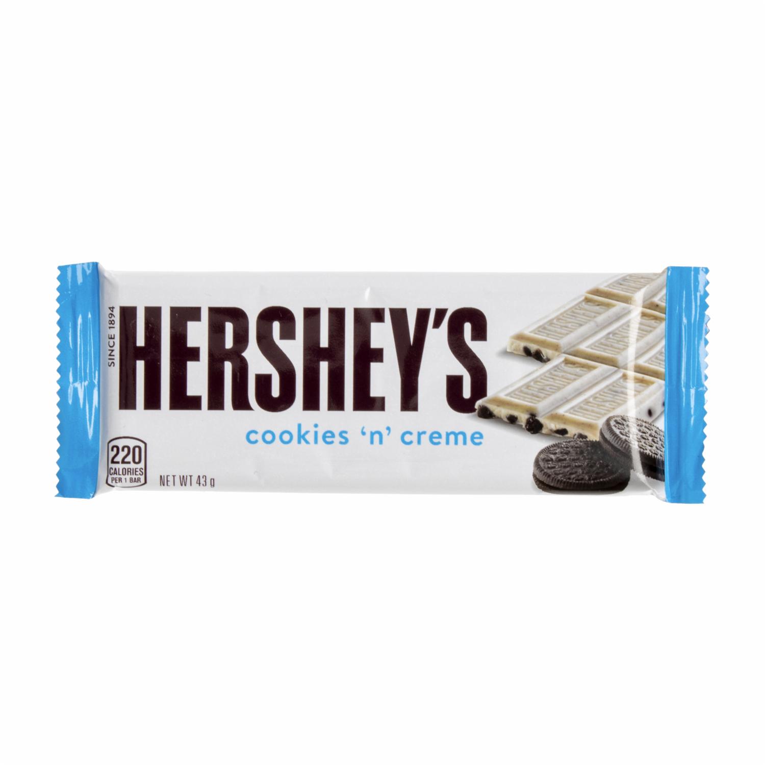 Chocolate Cookies ´N´ Cream Tableta HERSHEY’S 43 G