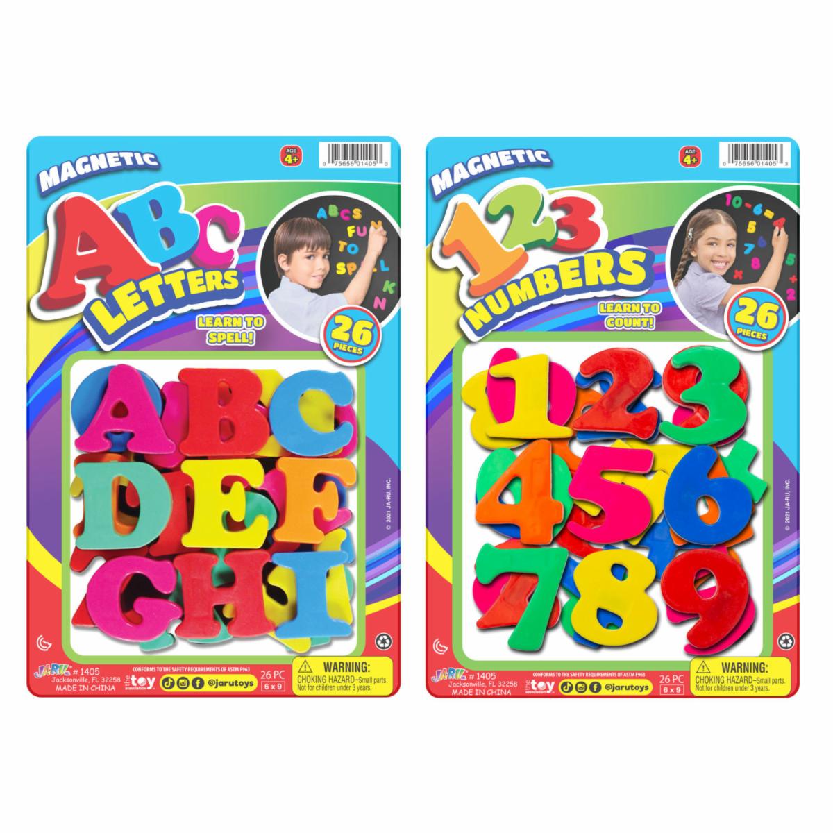 Juego De Letras Y Números JARU Surtido