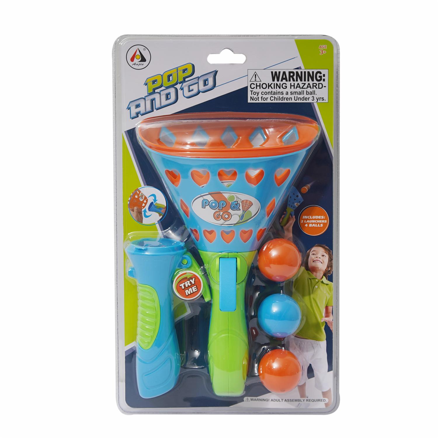 Set De Juego Pop & Catch AO-JIE 4 Pelotas