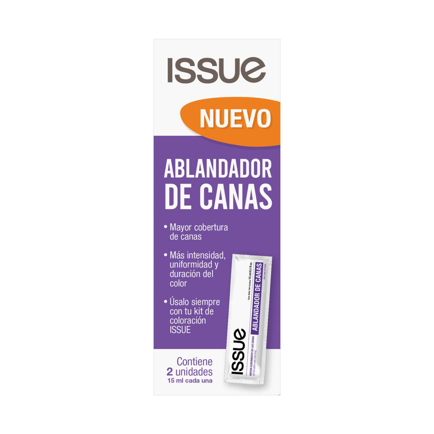 Ablandador De Canas Mayor Cobertura ISSUE Pack X 2 Uds