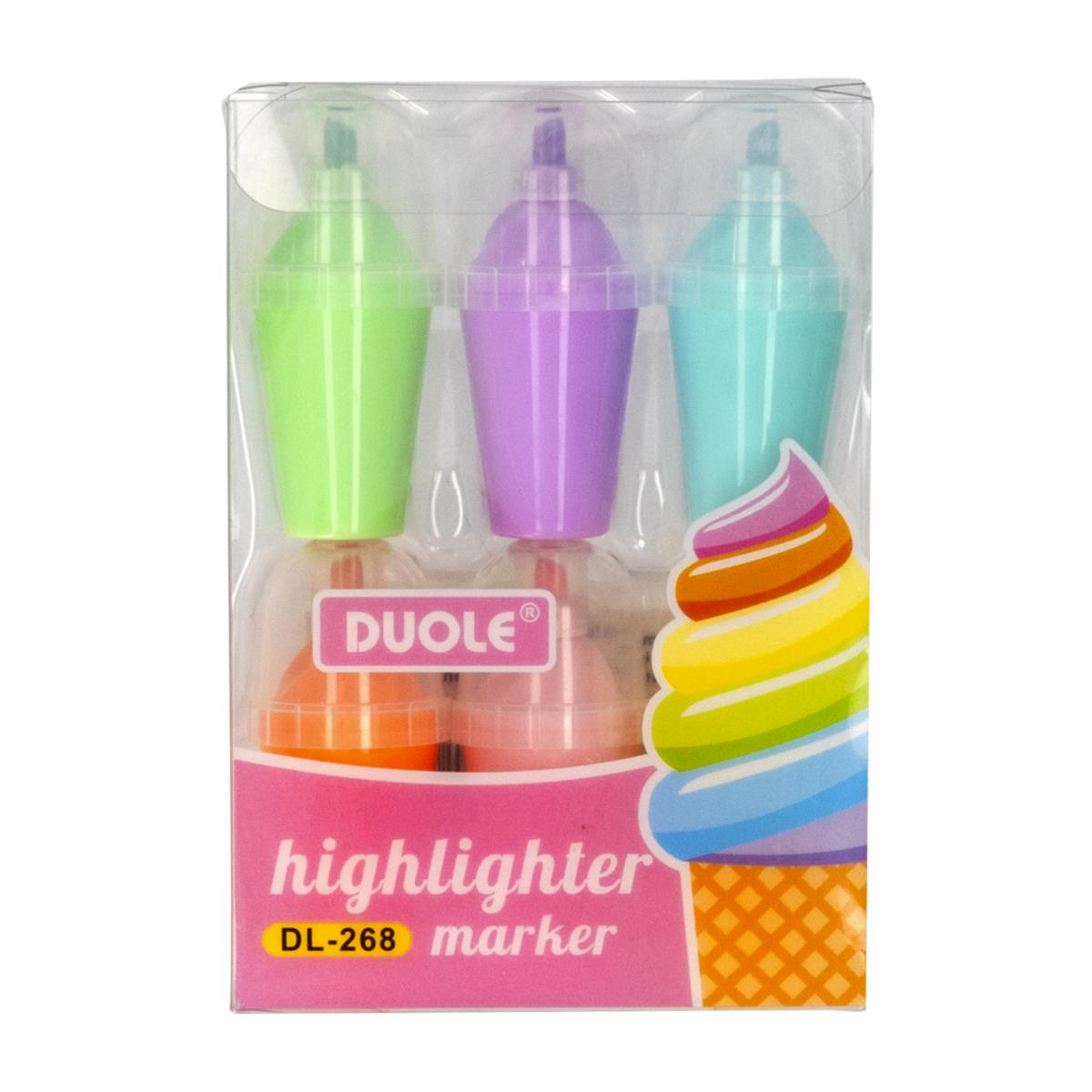 Resaltador Helados IMPORTADORA CUMPLEAÑOS X 6 Uds