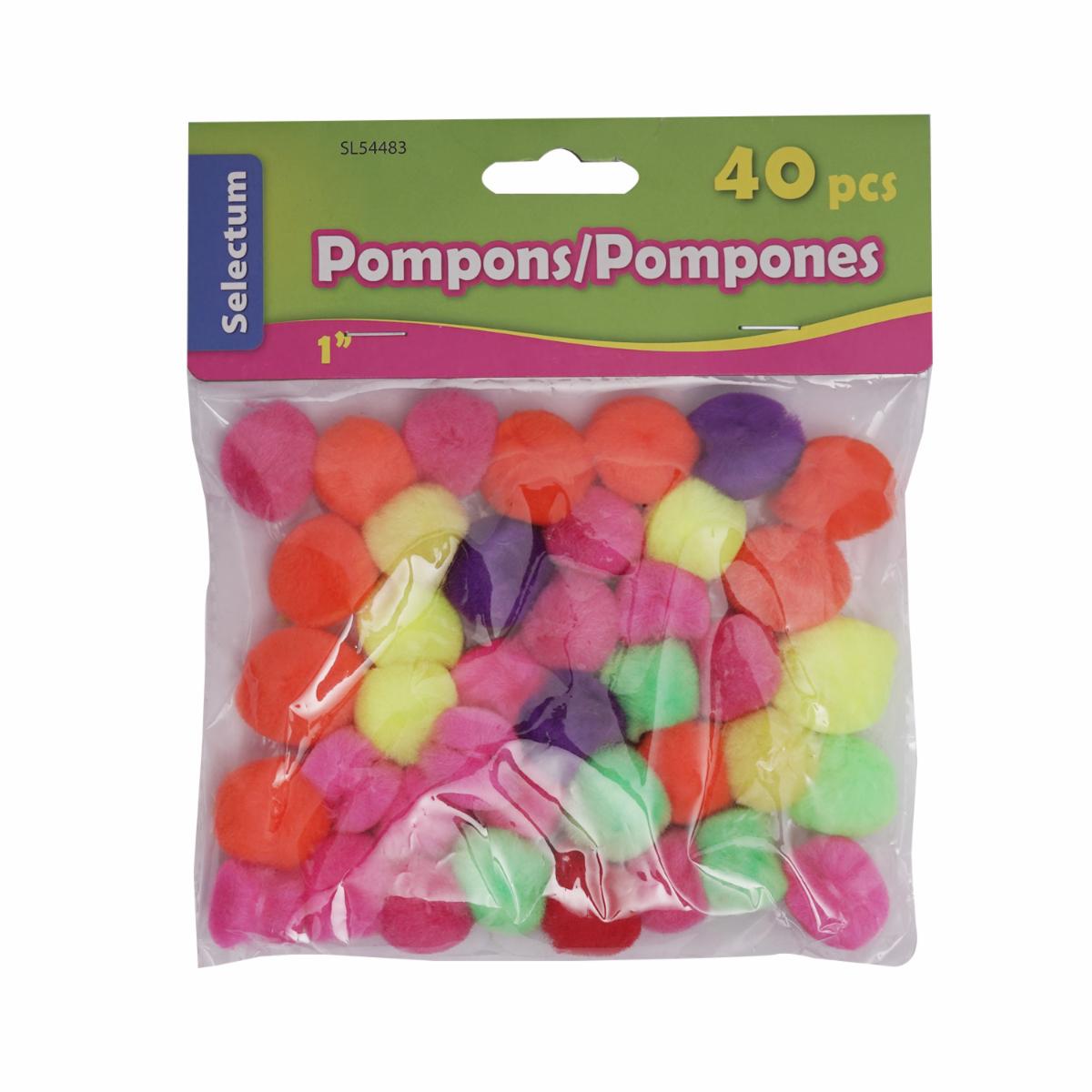 Pompones De Colores LPS 40 Piezas