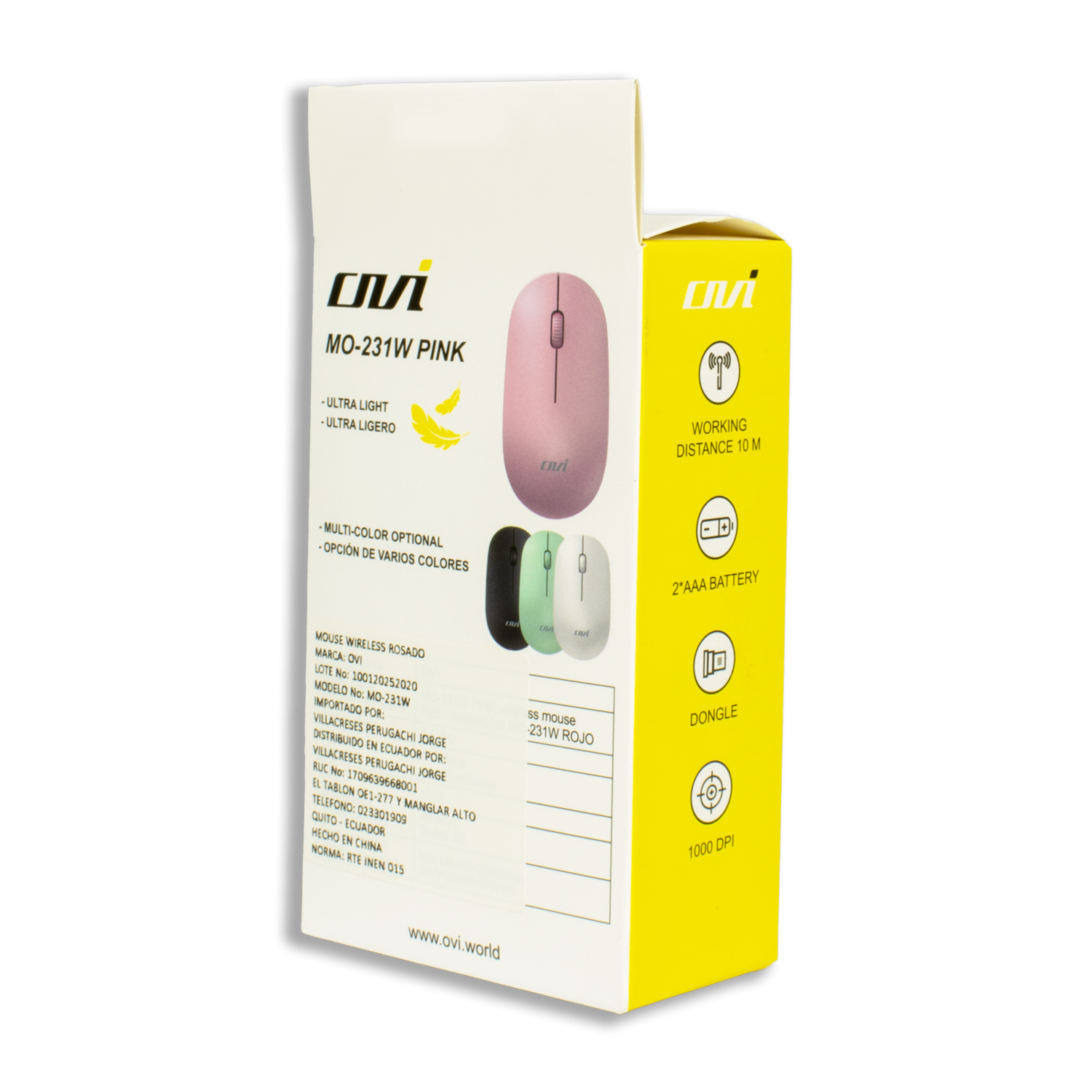 Mouse MO-231W OVI