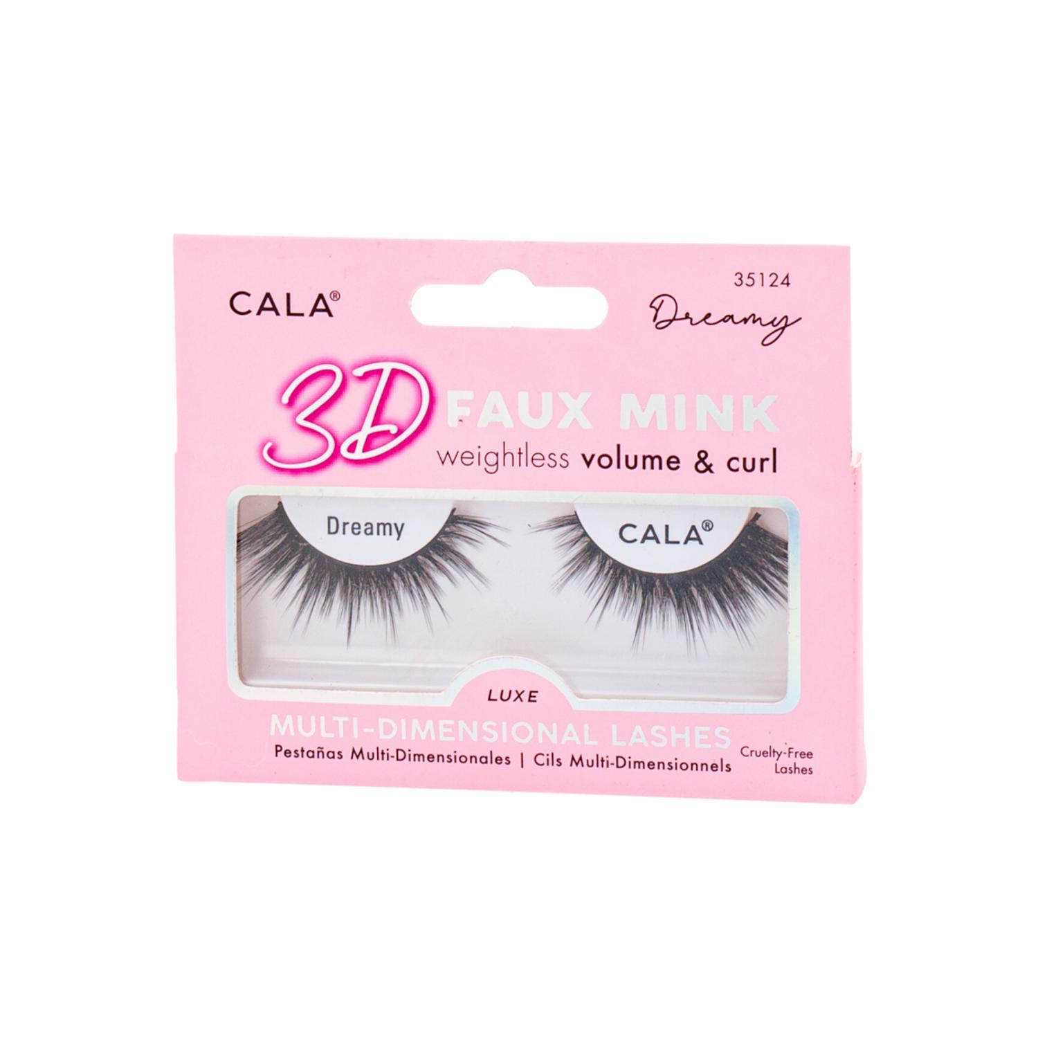 Pestañas Postizas 3D Faux Mink Lashes – Dreamy CALA Unidad