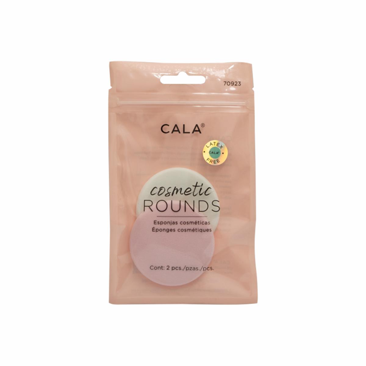 Esponja De Maquillaje Cosmetic Sponges Round CALA X2