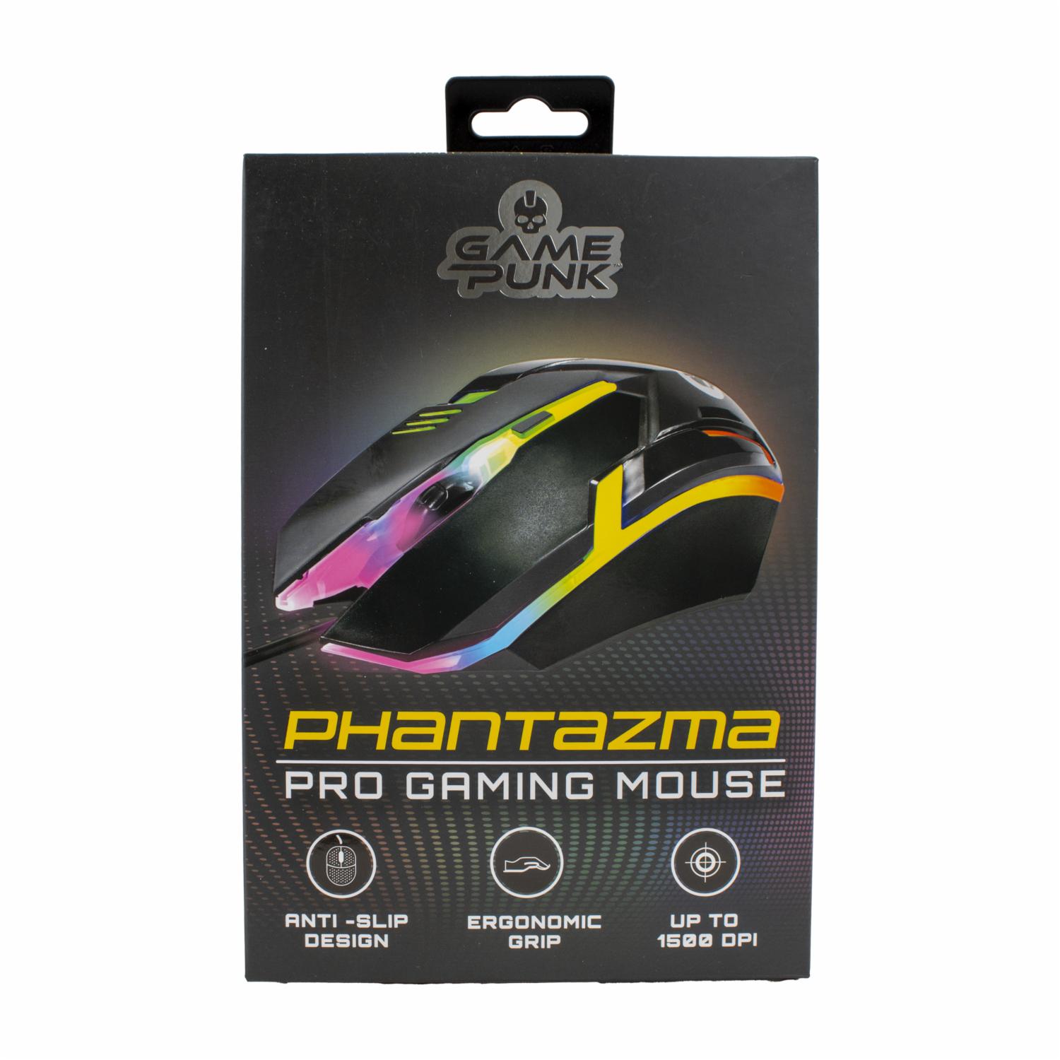 Mouse Led Profesional Para Juegos CHARGE WORX Con Cable