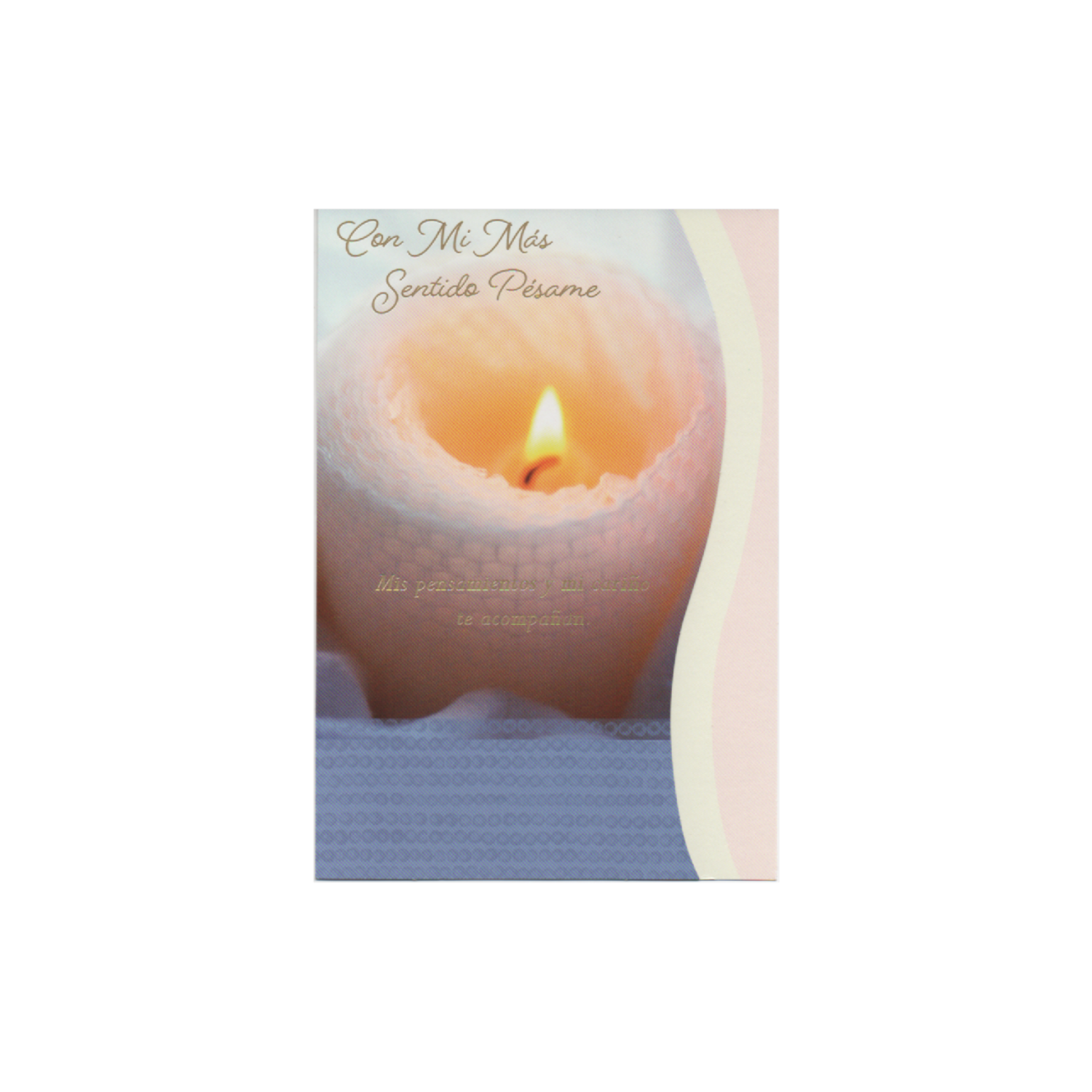 Tarjeta De Pésame Vela HALLMARK 1 Pieza