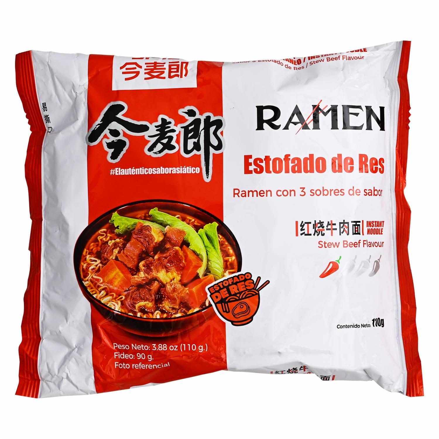 Ramen Estofado De Res JINMAILANG 110 G