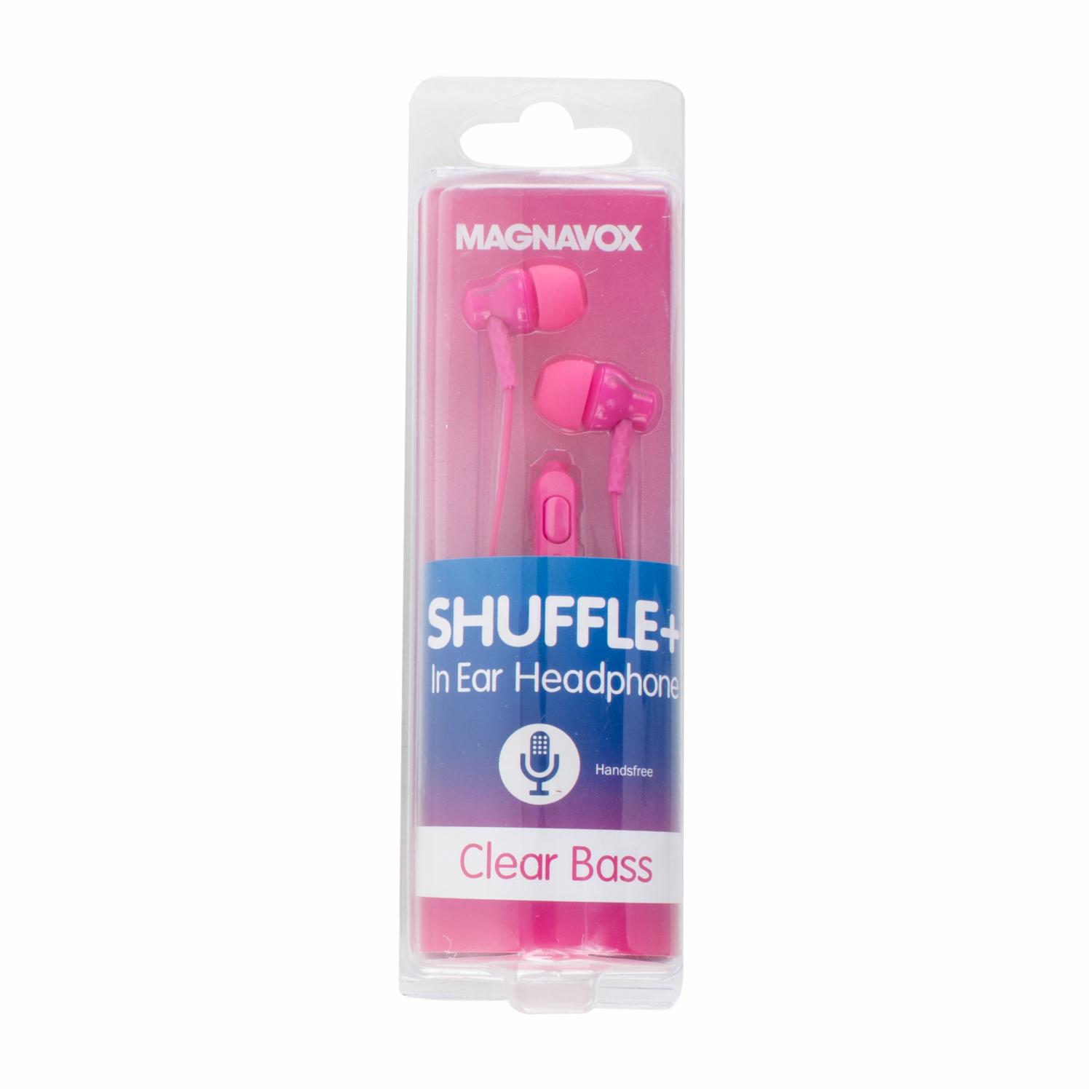 Audífonos Shuffle+ MHP4851PK MAGNAVOX Con Cable