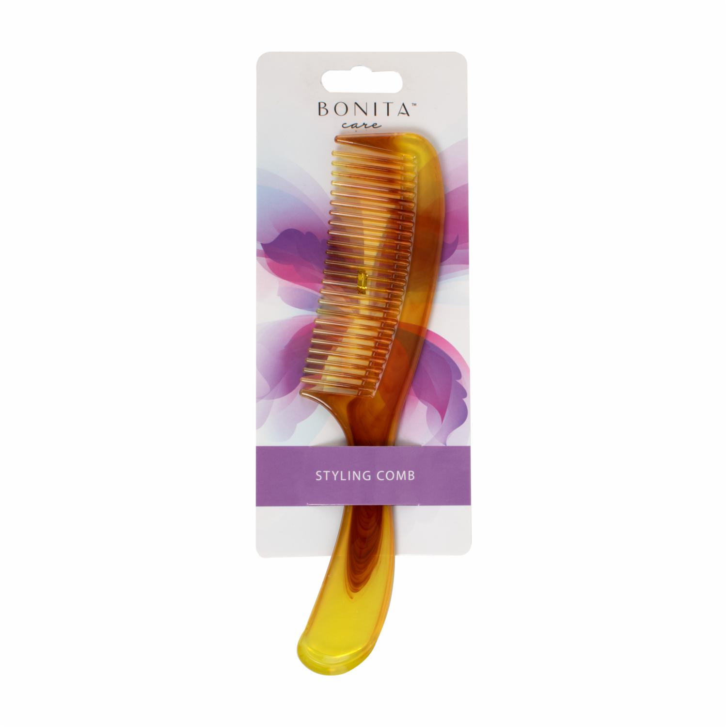 Peinilla De Cabello Con Mango Caoba BONITA CARE 20,3 Cm