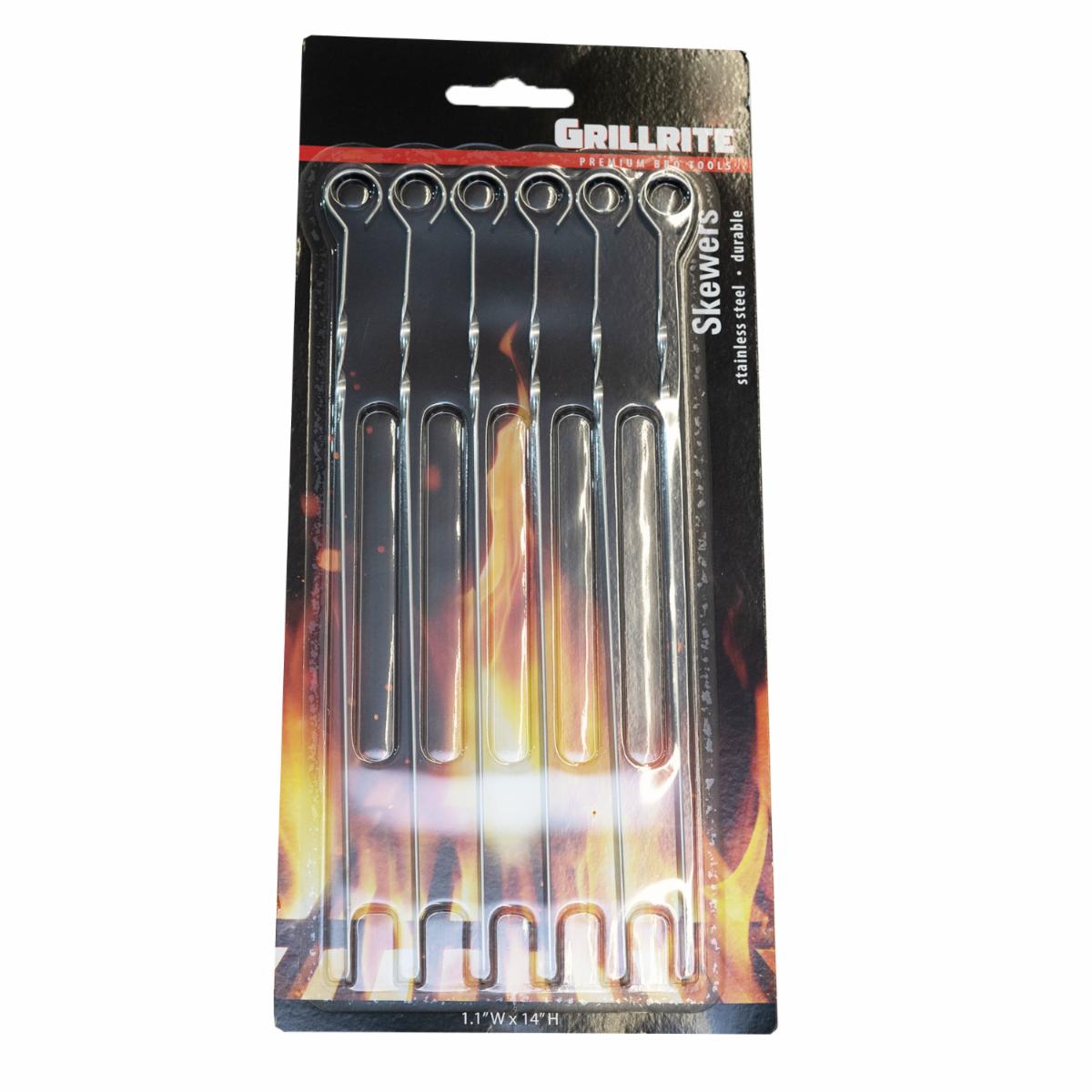 Brocheta Bbq De Acero Inoxidable IDEAL HOME Unidad