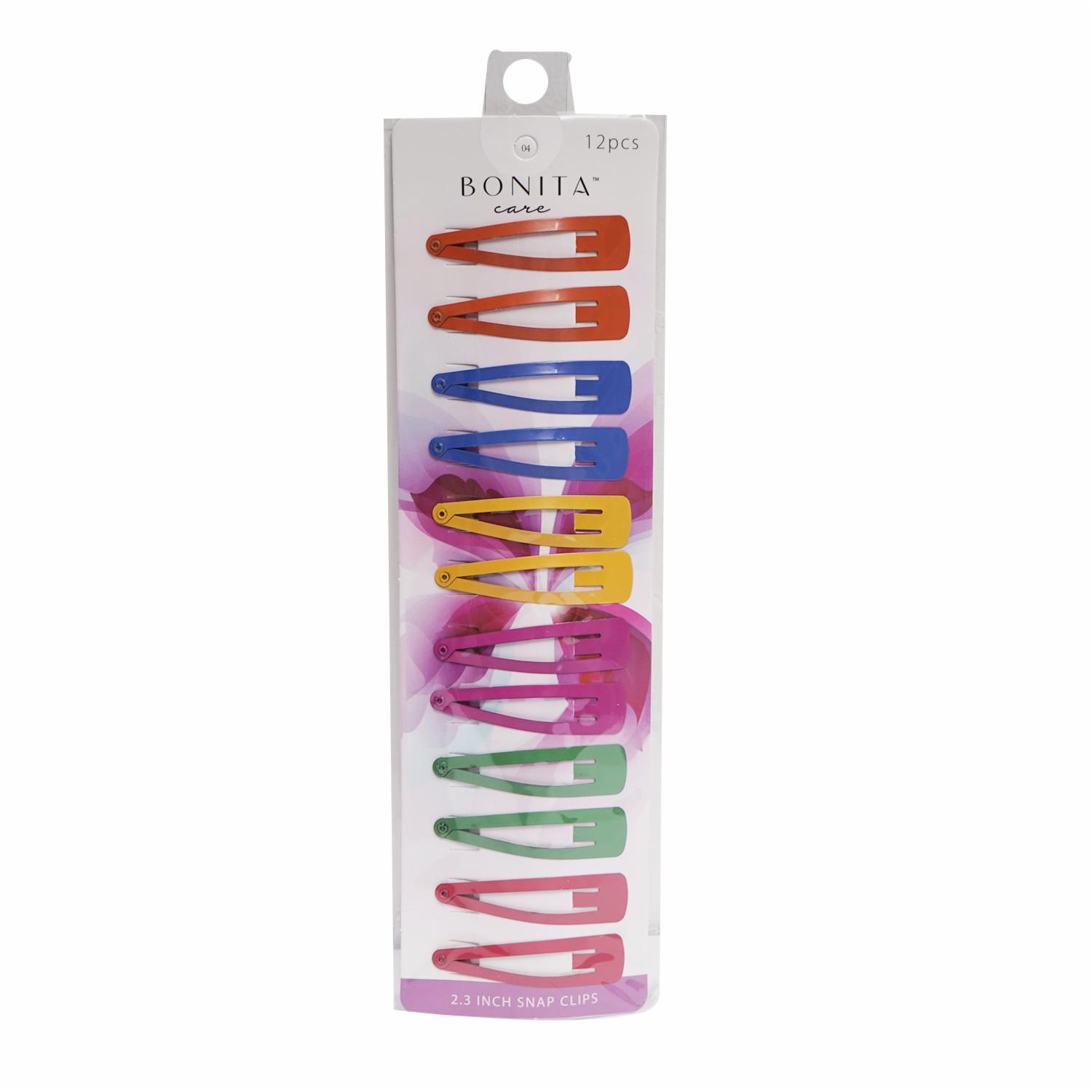 Vinchas De Cabello Tipo Clip De Colores BONITA CARE 12 Uds