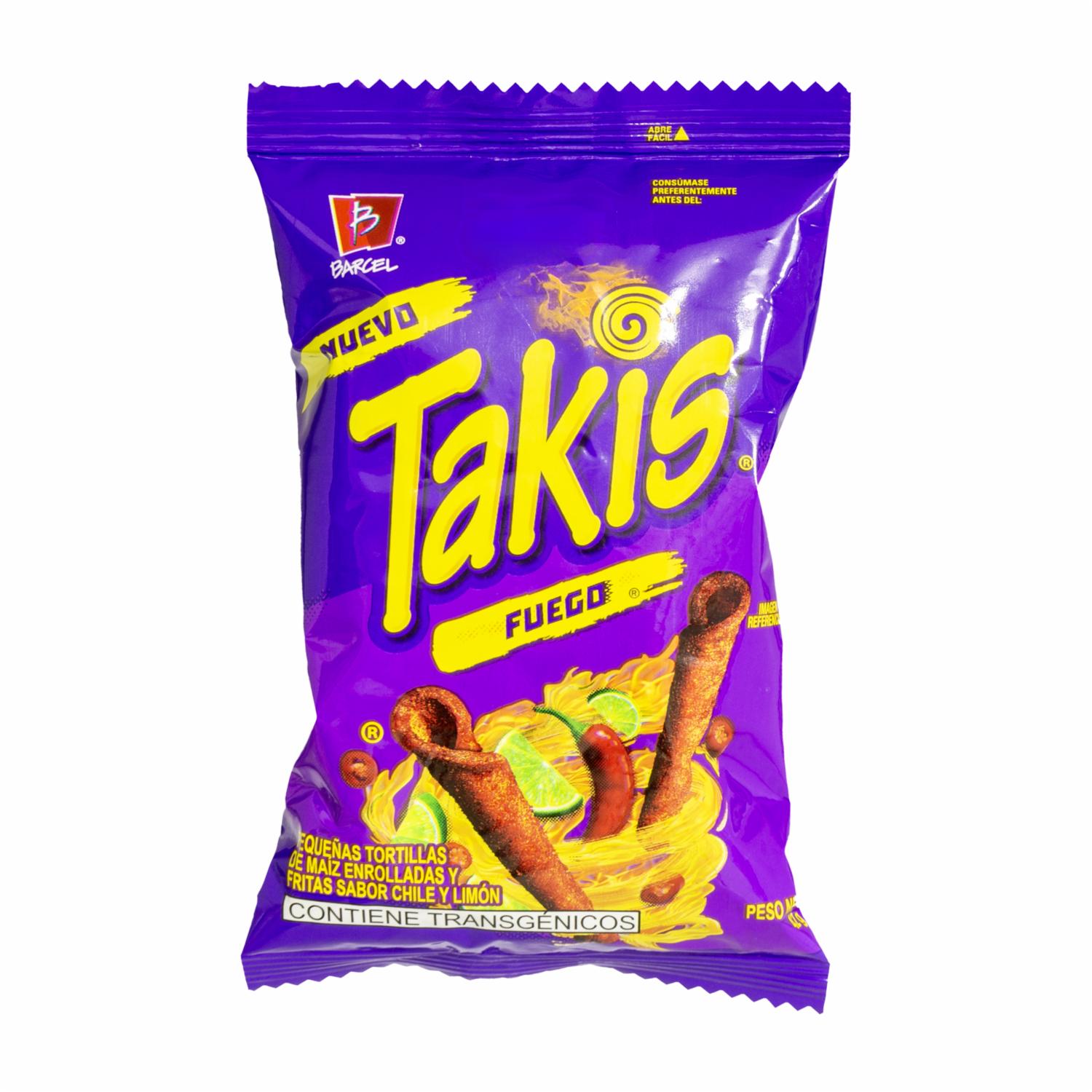 Takis Bocaditos De Maíz Fuego BARCEL 42 G