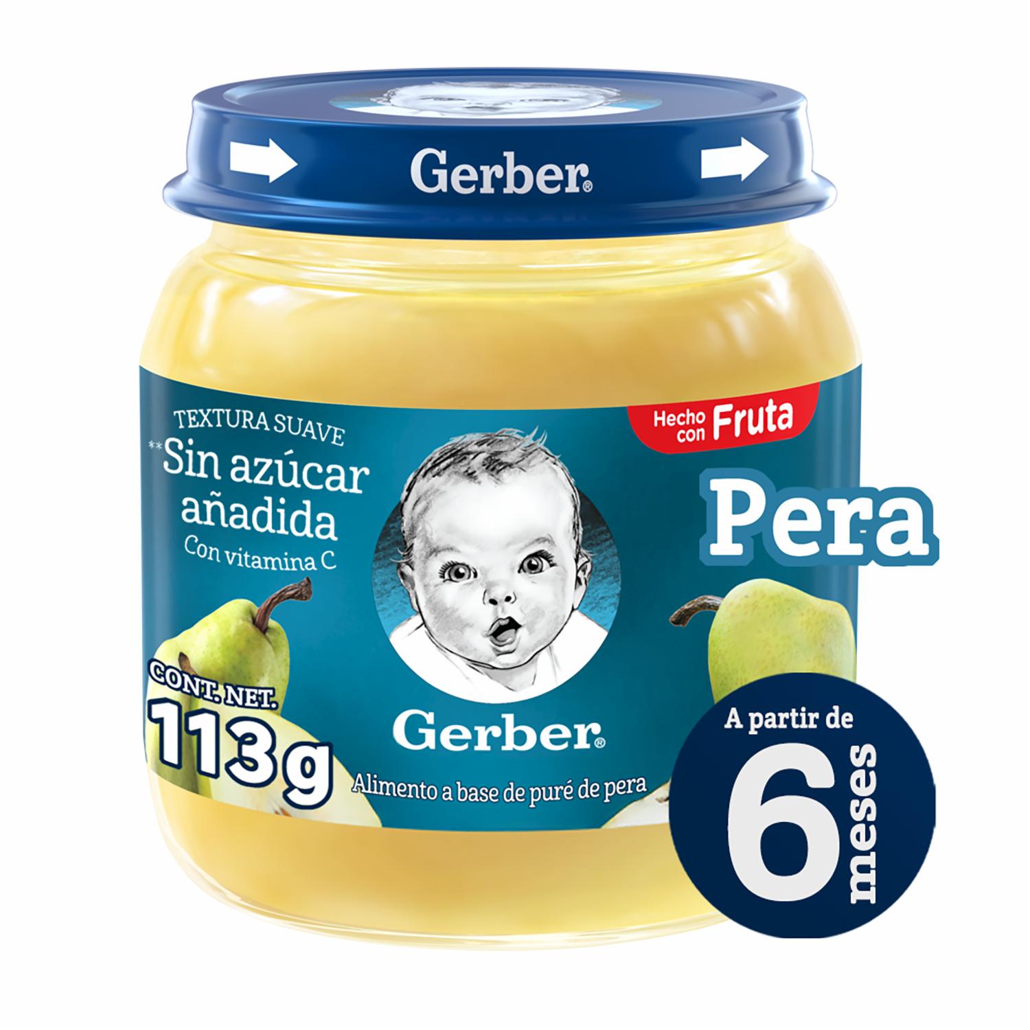 Compota De Pera GERBER 114 G