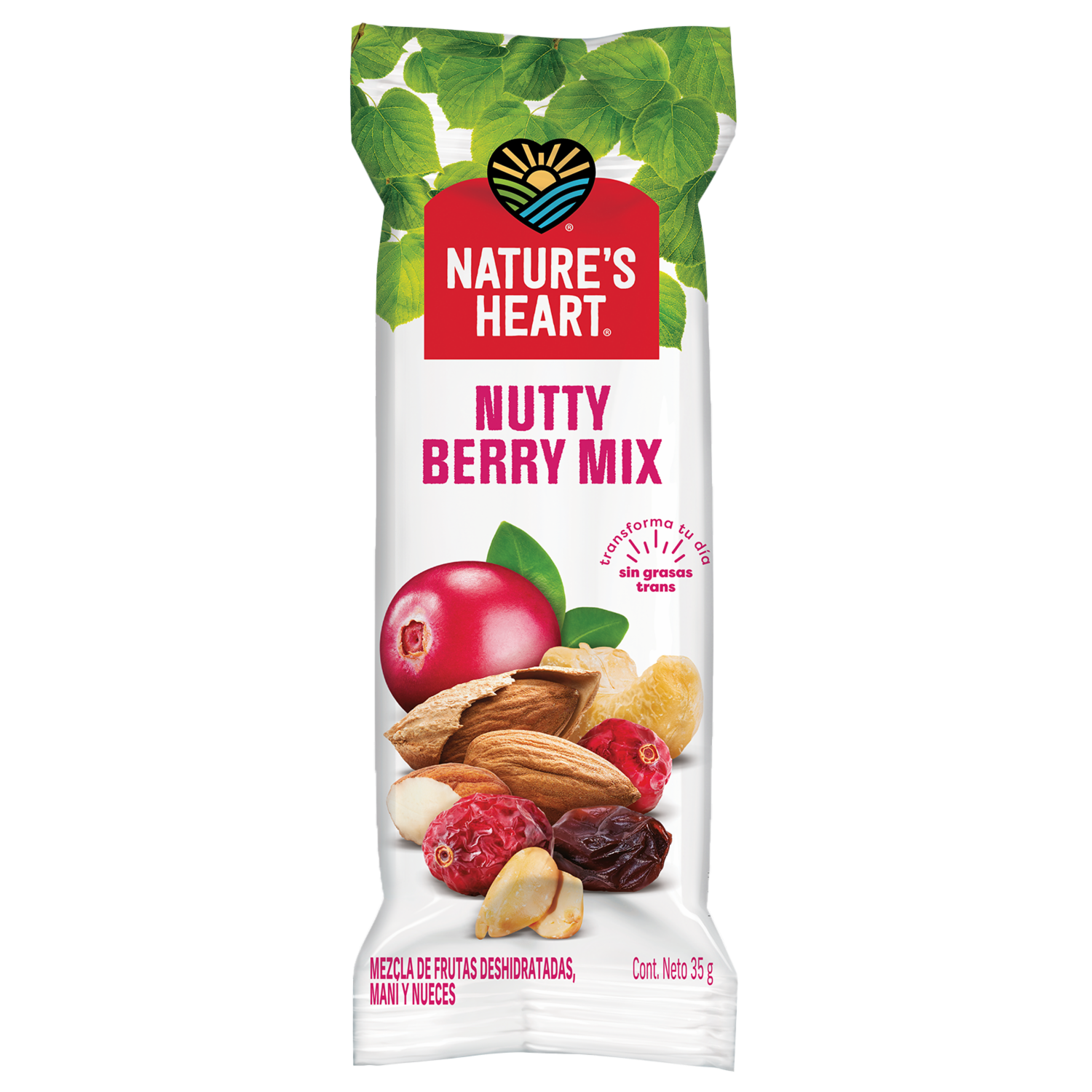 Mix Frutos Secos Nutty Berry NATURE’S HEART 35 G