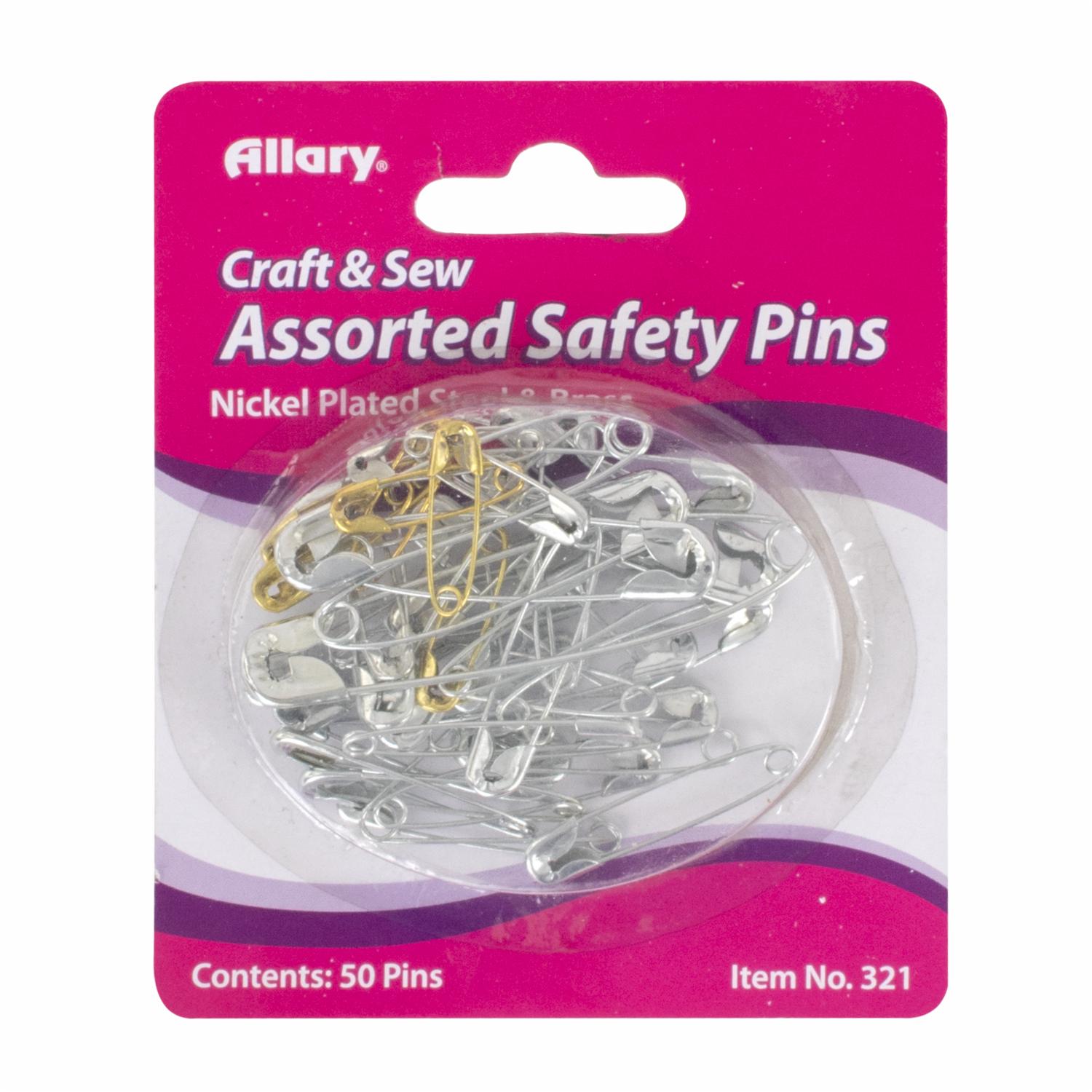 Imperdibles Para Costura ALLARY X 50 Uds