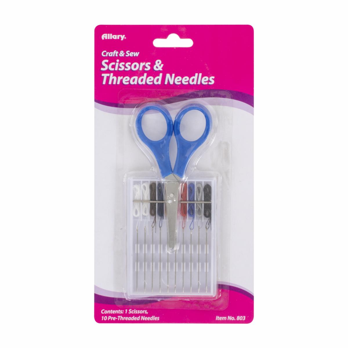Kit Para Costura Tijeras Y Agujas ALLARY 11 Piezas