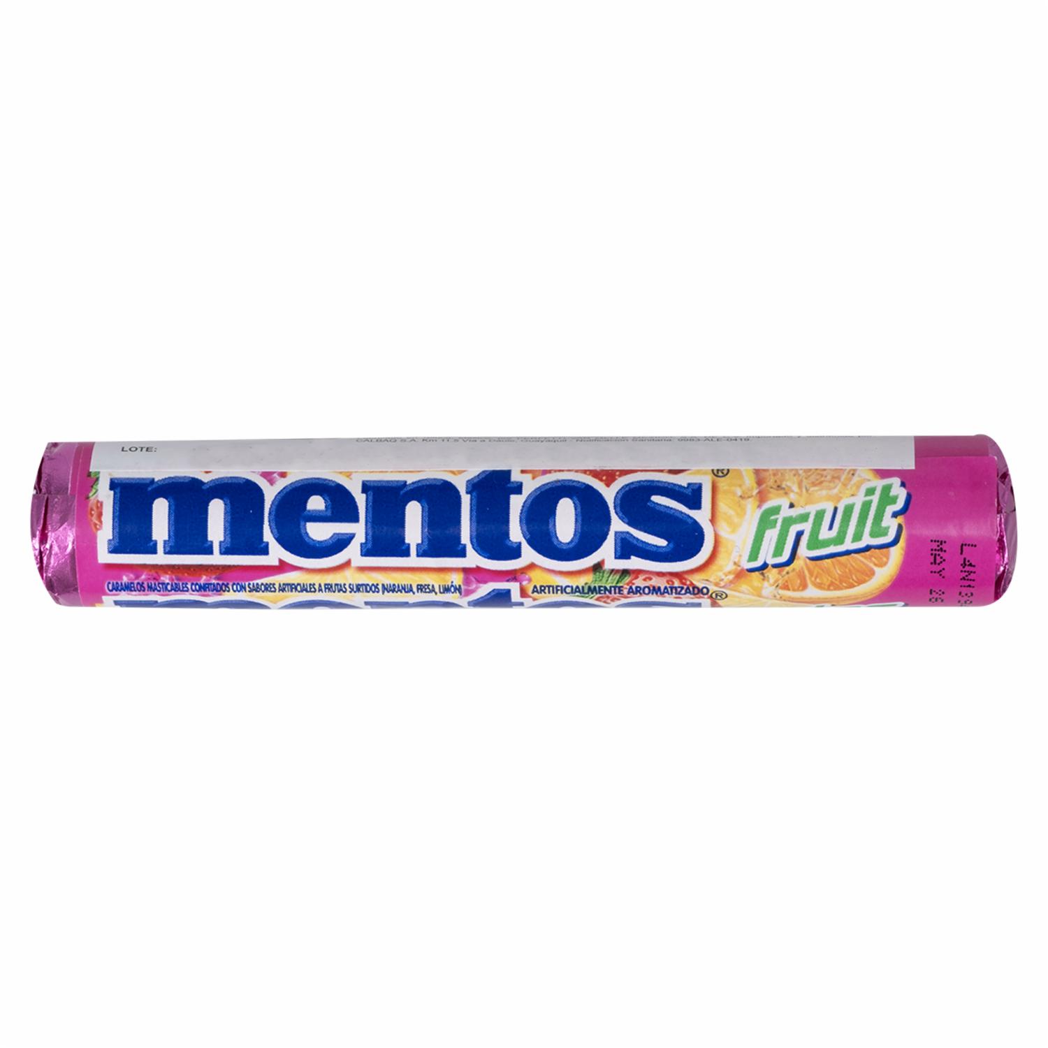 Caramelo Frutas Rollo MENTOS 29.04 G