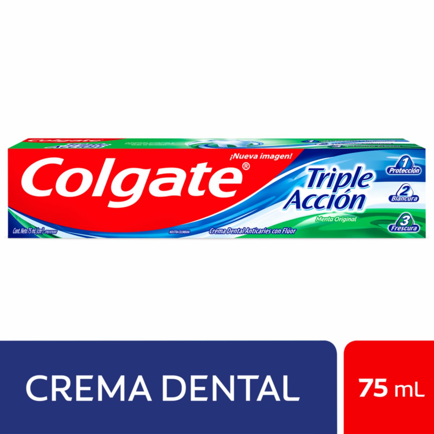 Pasta Dental Triple Acción COLGATE 75 Ml