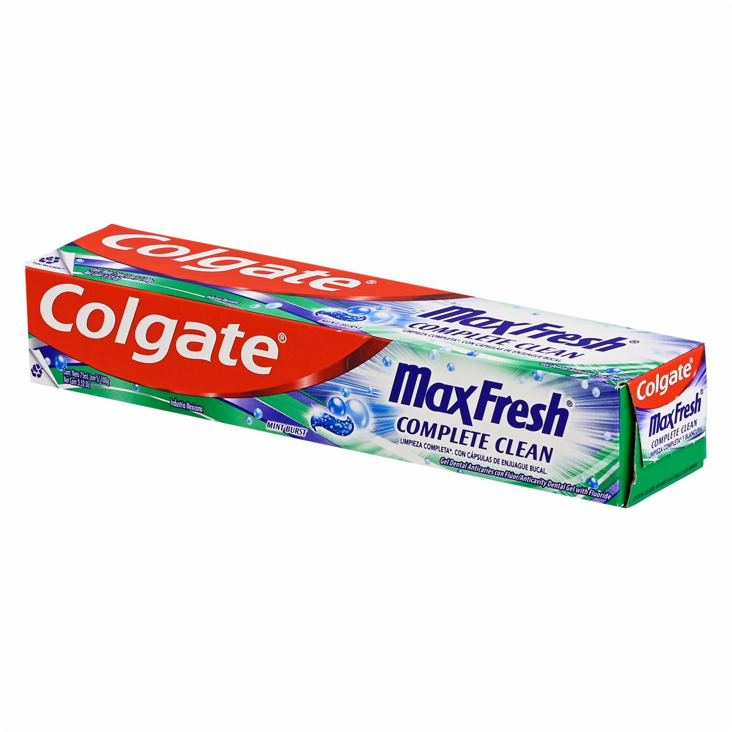 Pasta Dental Max Fresh Complete Clean COLGATE 75 Ml
