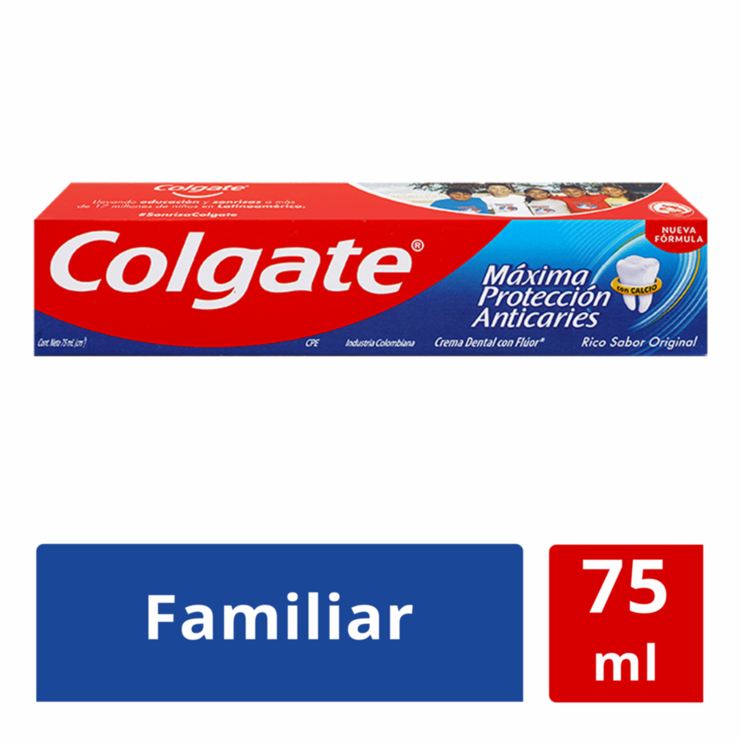 Pasta Dental Menta Pura COLGATE 75 Ml