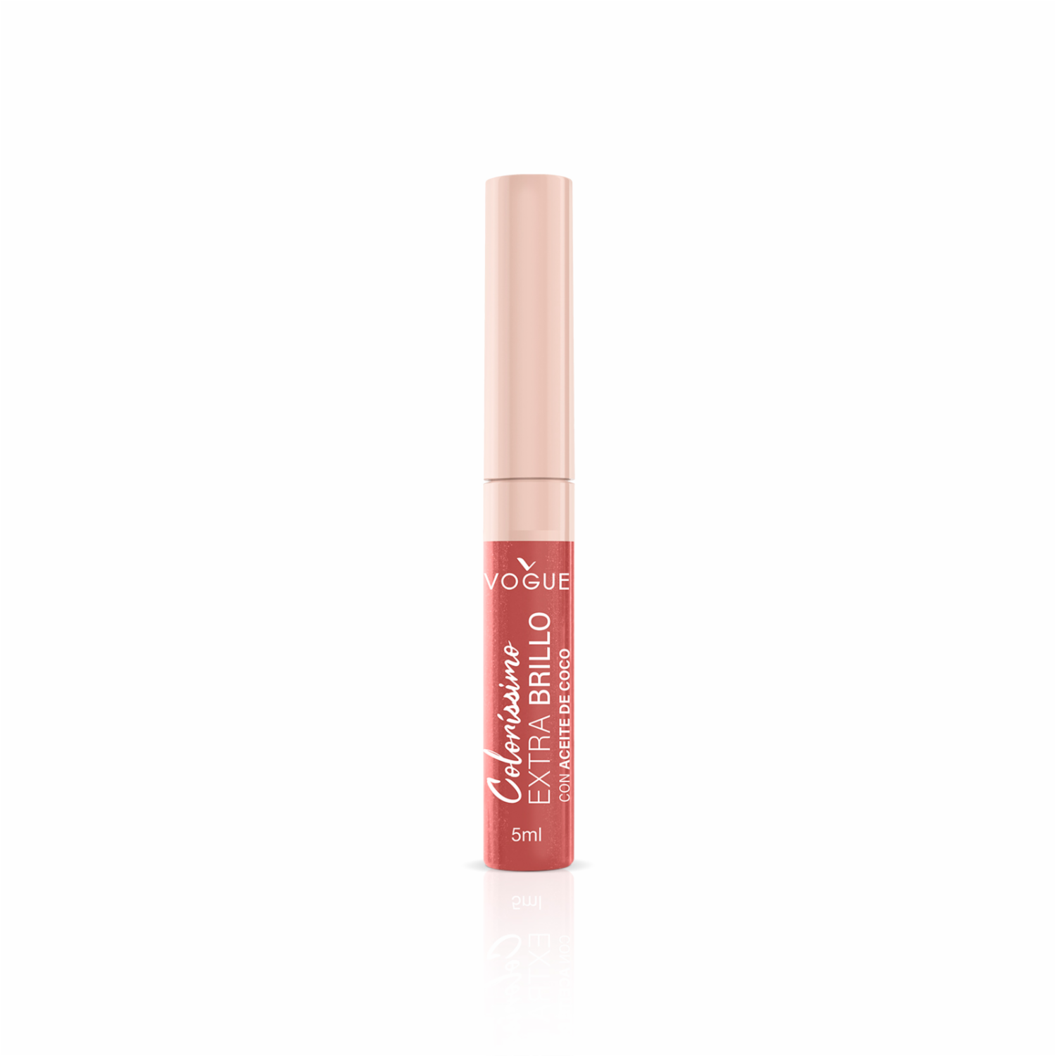 Labial Líquido Colorissimo Extra Brillo Tono Brisa VOGUE
