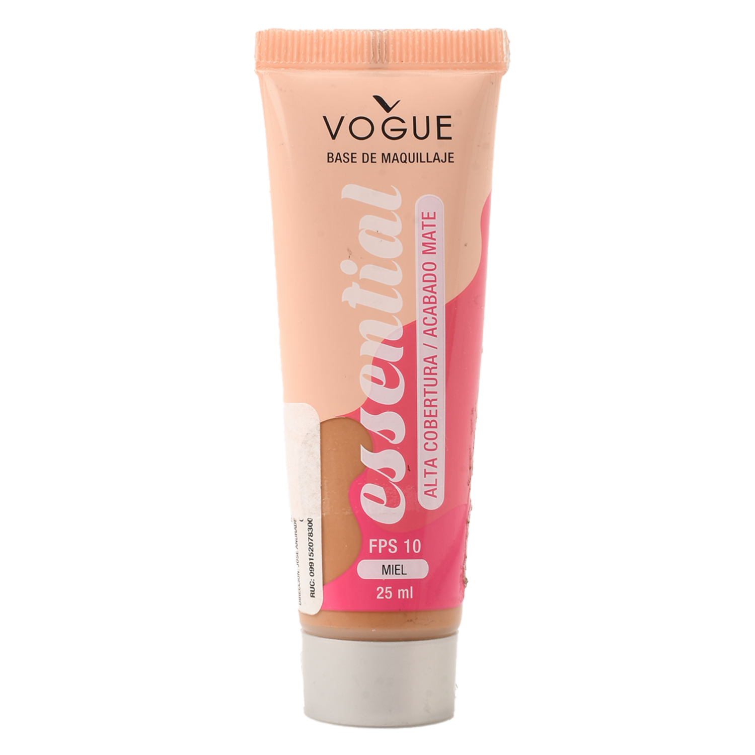 Base De Maquillaje Líquida Essential Alta Cobertura Mate Miel VOGUE