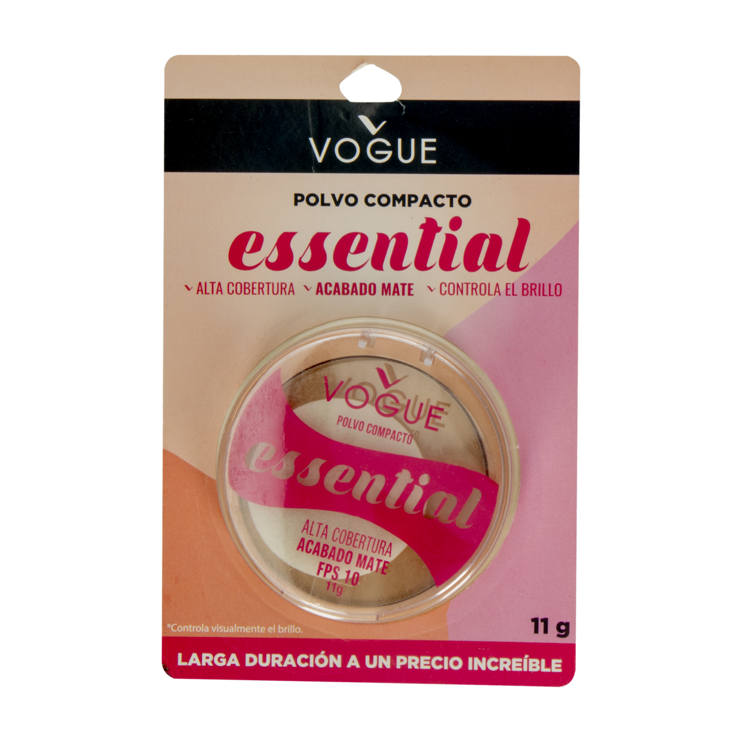 Polvo Compacto Color Glamour Con FPS 10 VOGUE 11 G
